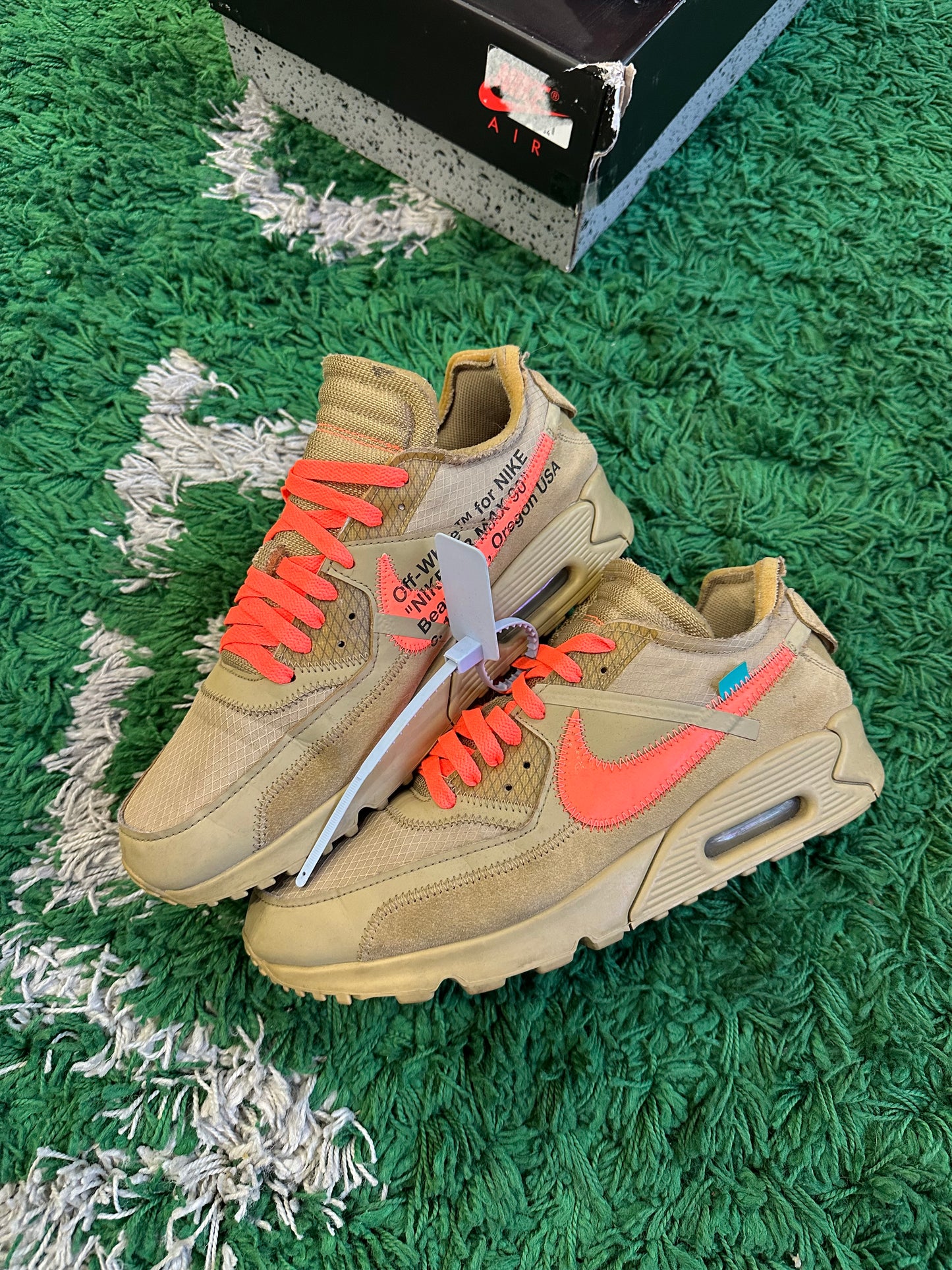 Off-White AirMax 90 “Desert Ore”