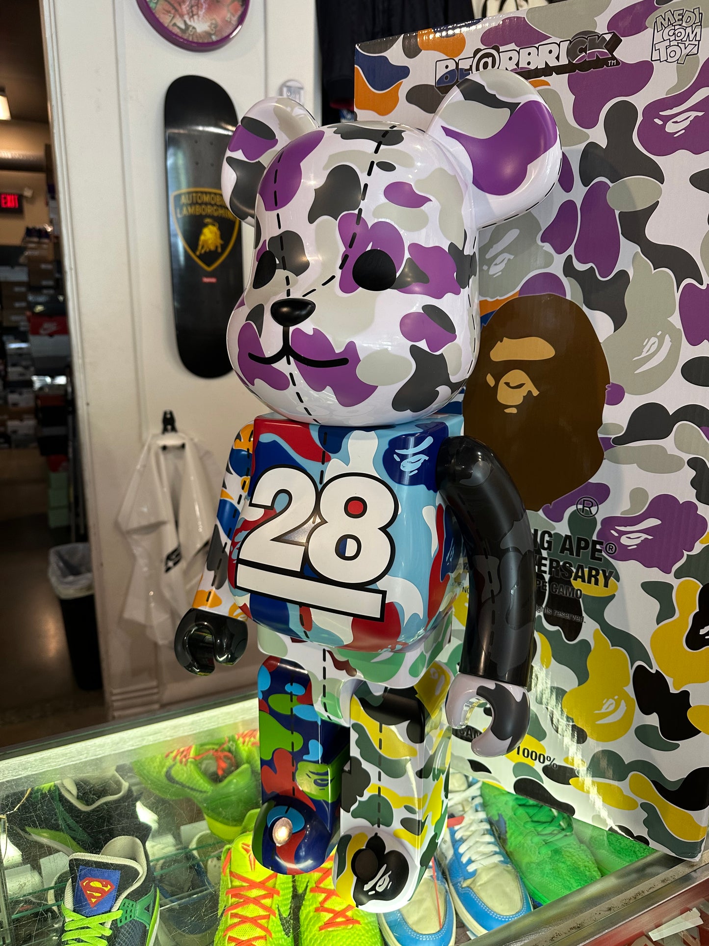 Bearbrick 1000% x BAPE 28th Anniversary #1