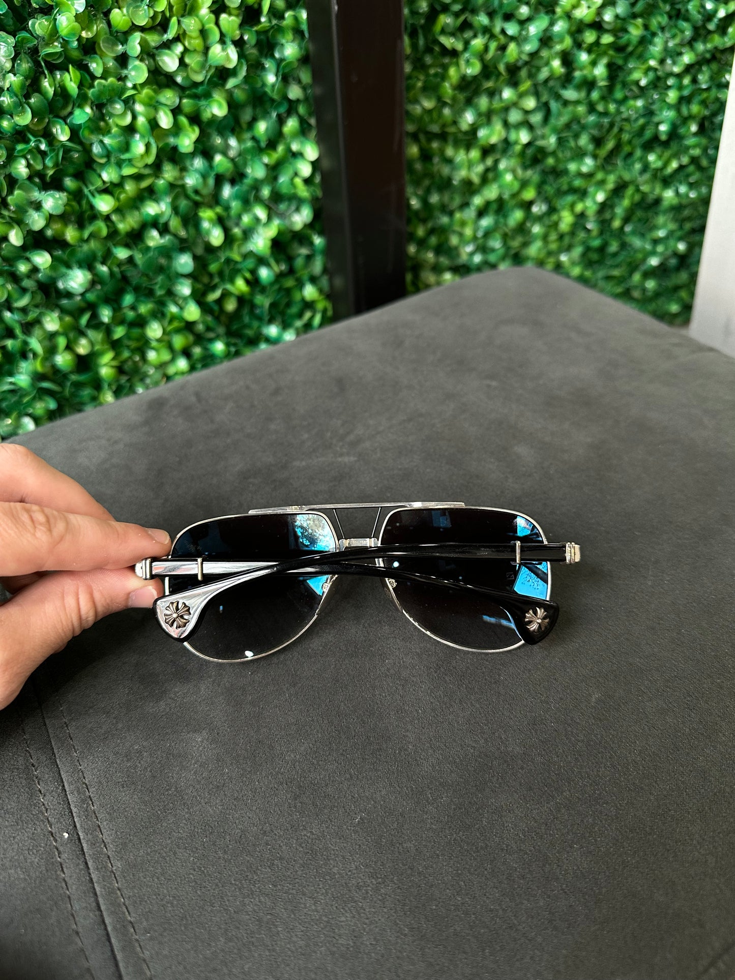 Chrome Hearts Grand Beast Aviators Glasses