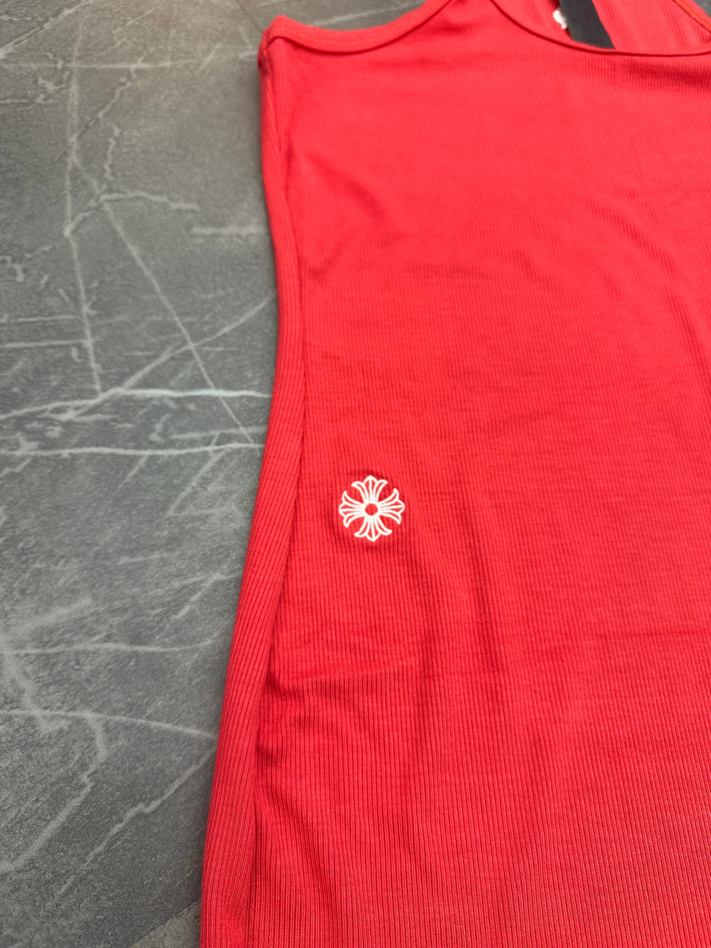 Chrome Hearts Bad Seed Red Tank
