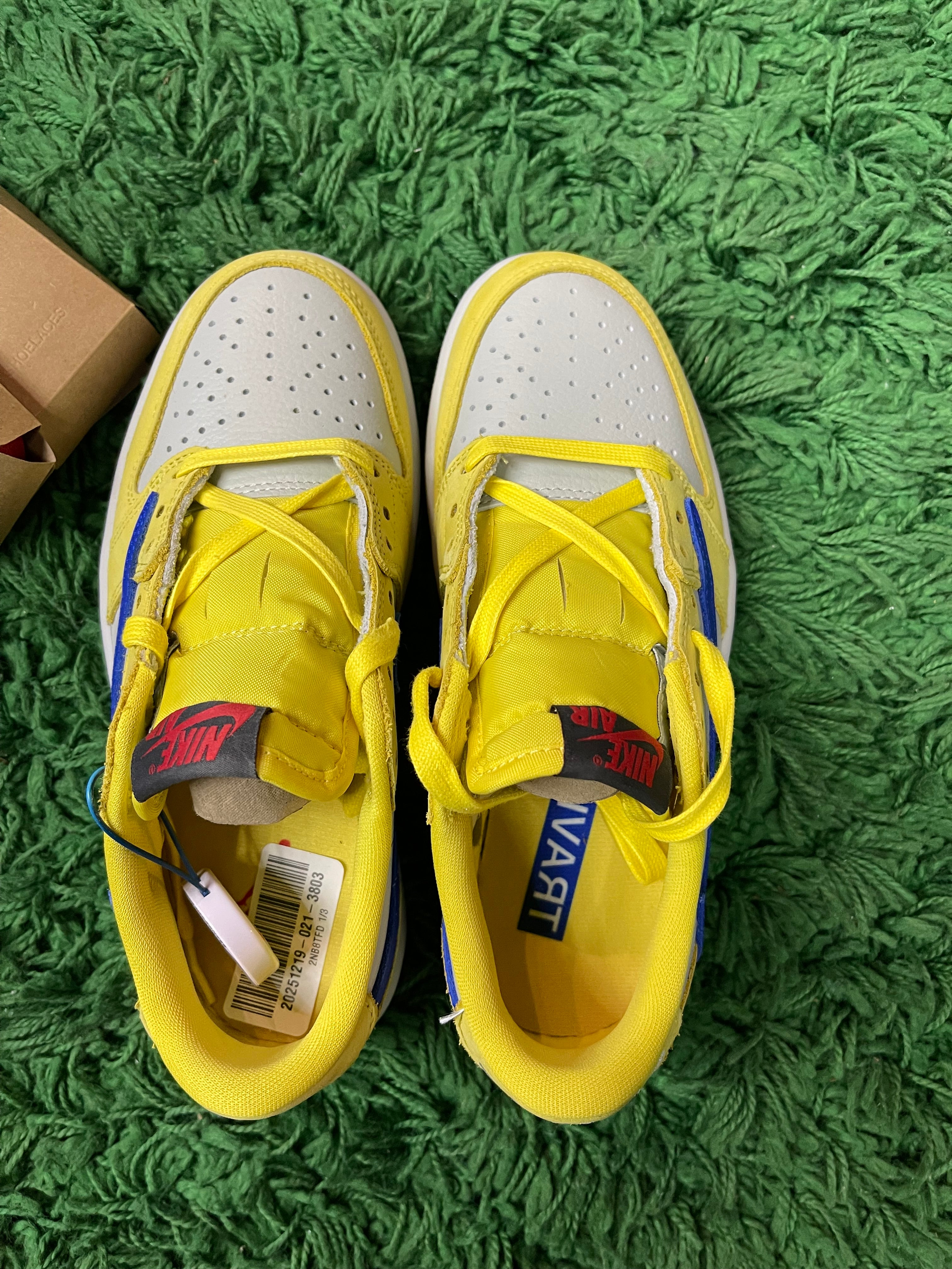 Jordan 1 Low x Travis Scott “Canary”