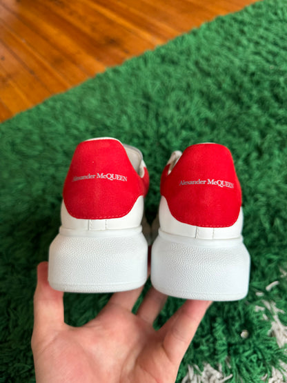 Alexander McQueen Sneakers “White Red”