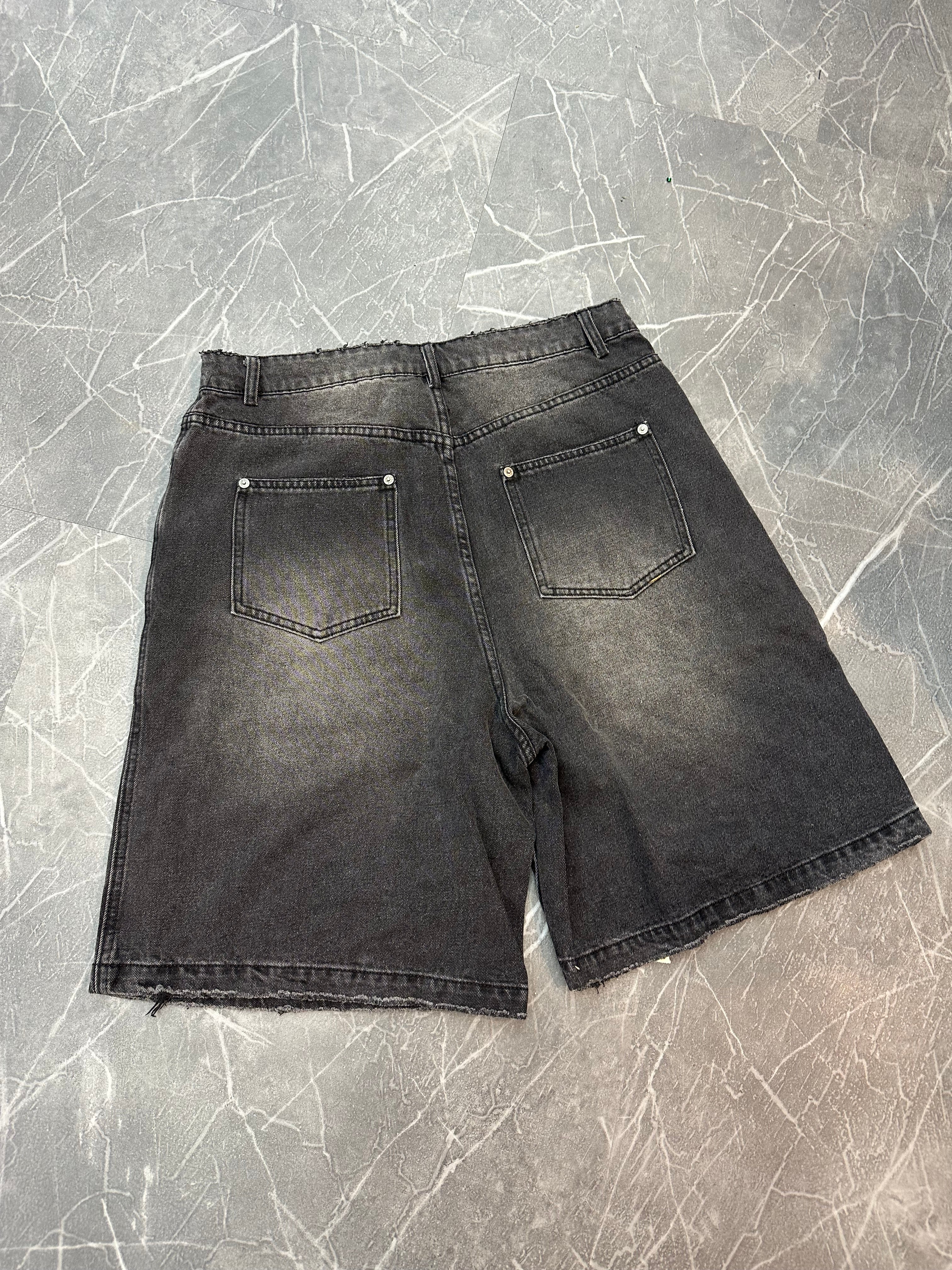 Vale Forever Ice Cream Jorts “Black”