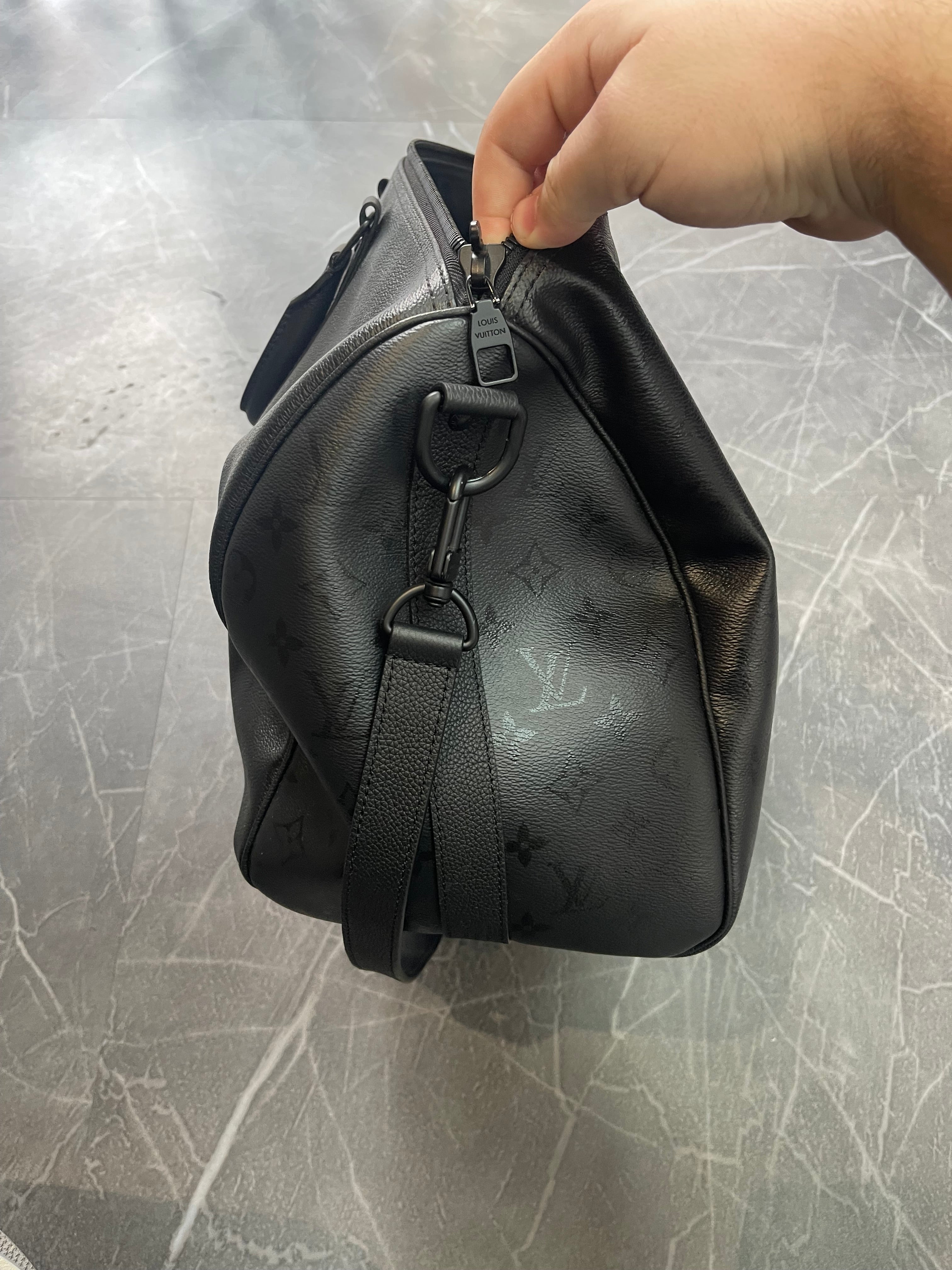 Louis Vuitton Keepall Bandouliere “Black Monogram”