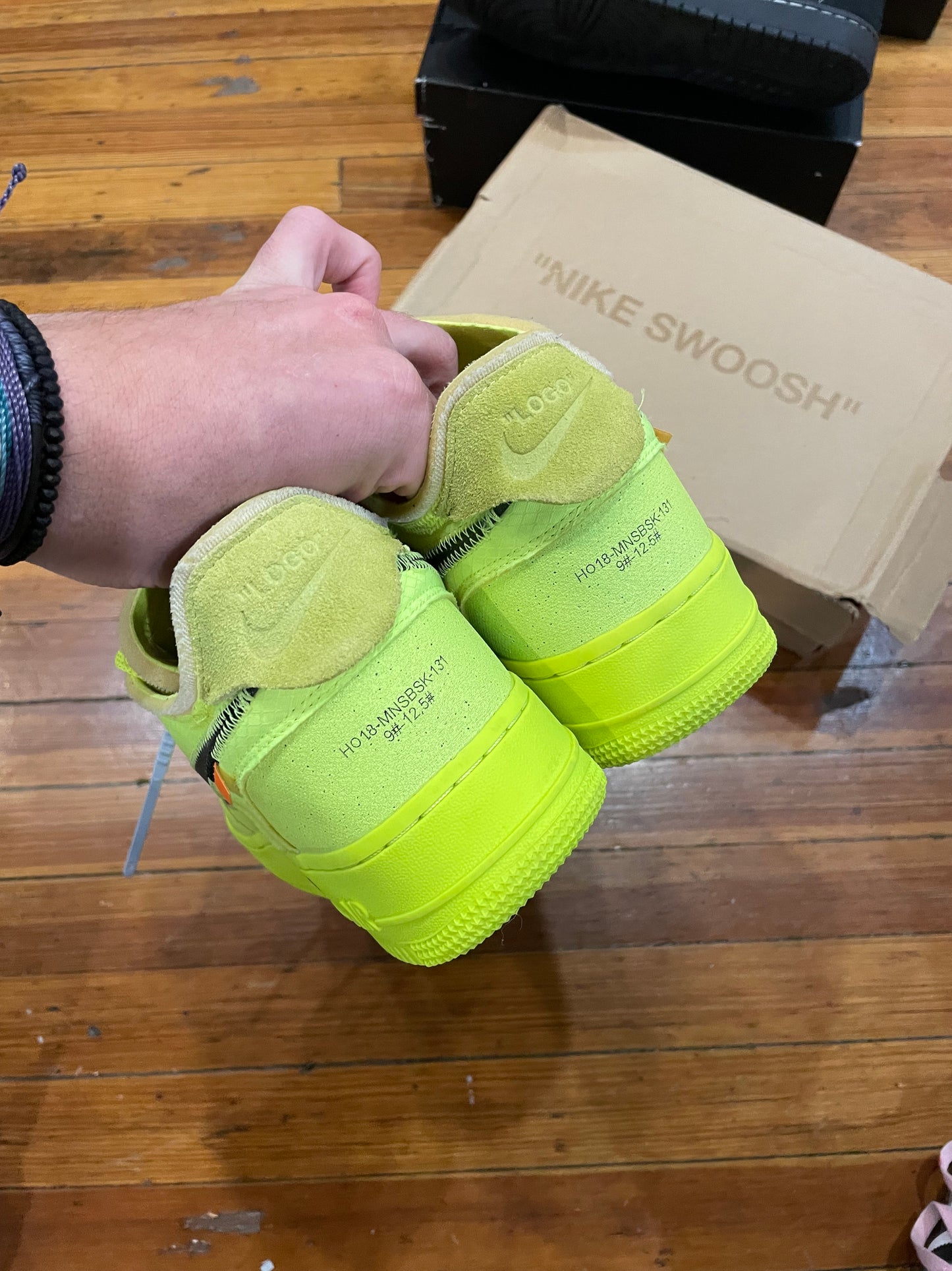 Nike AF1 x Off-White “Volt”