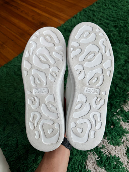 Alexander McQueen Sneakers “White Red”