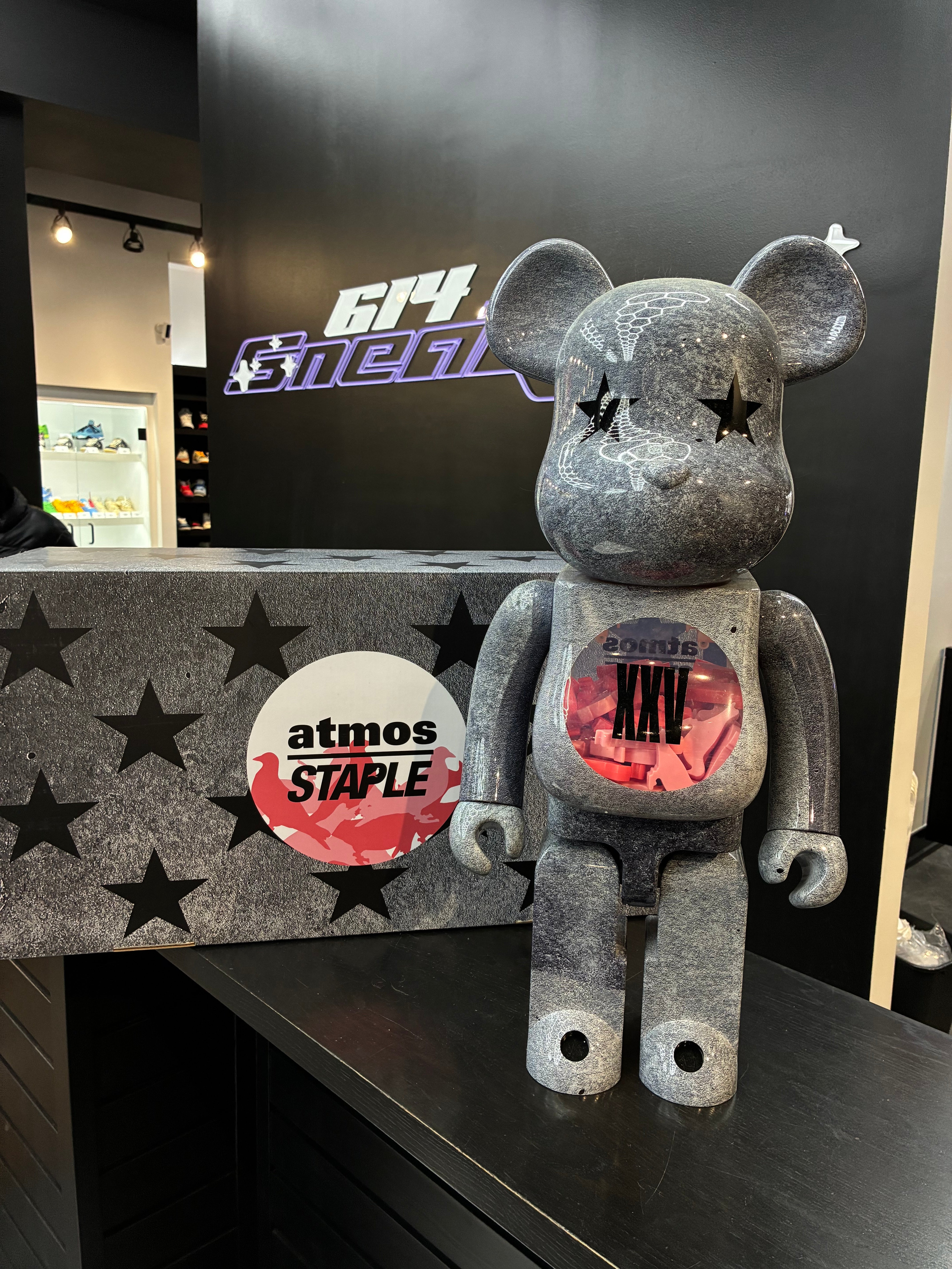 Bearbrick 1000% Staple Pigeon ATMOS 25th Anniversary