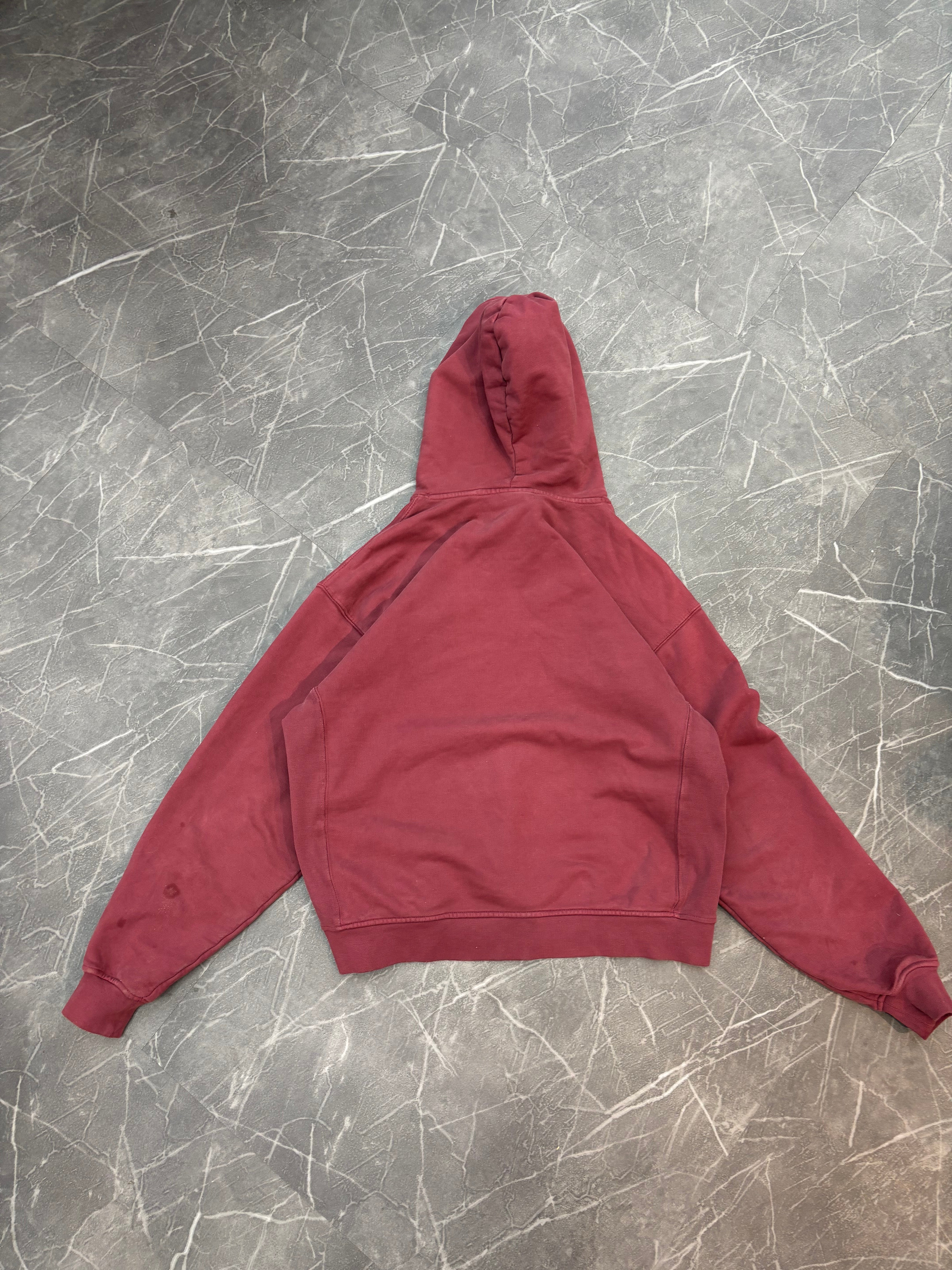 Kith Box Logo Hoodie “Maroon”