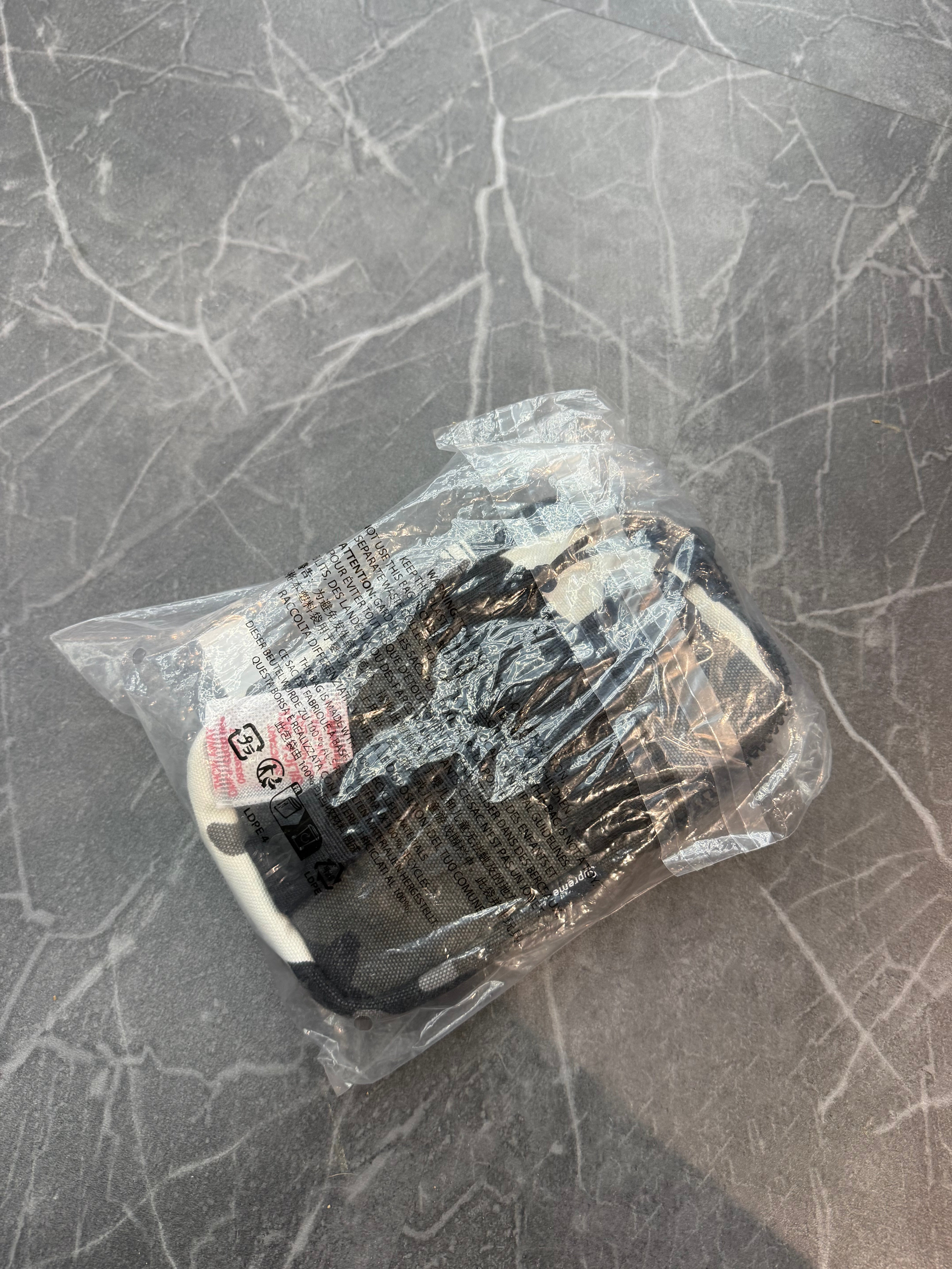 Supreme Snow Camo Camera Bag