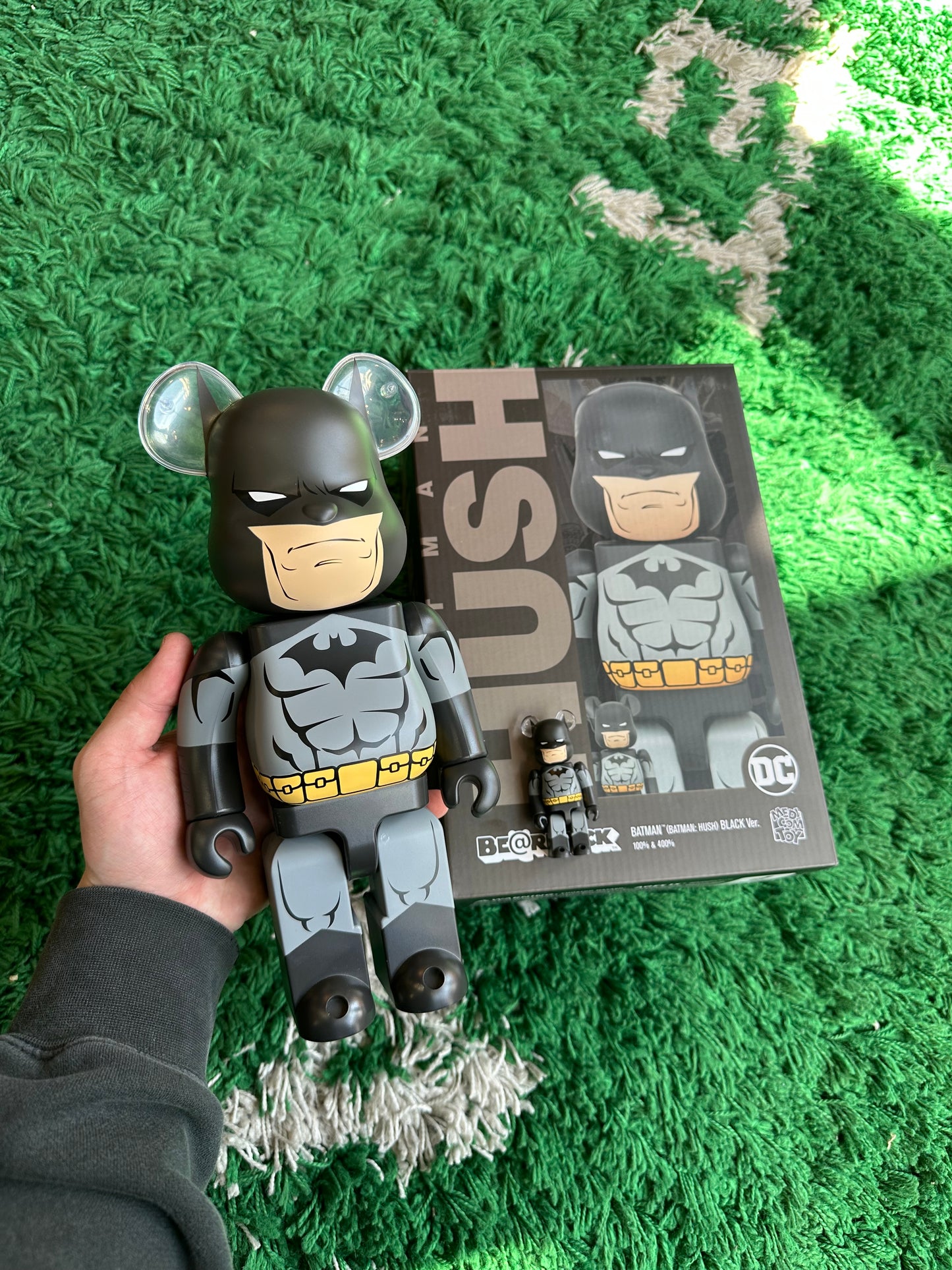 BearBrick 400% & 100% “Batman”