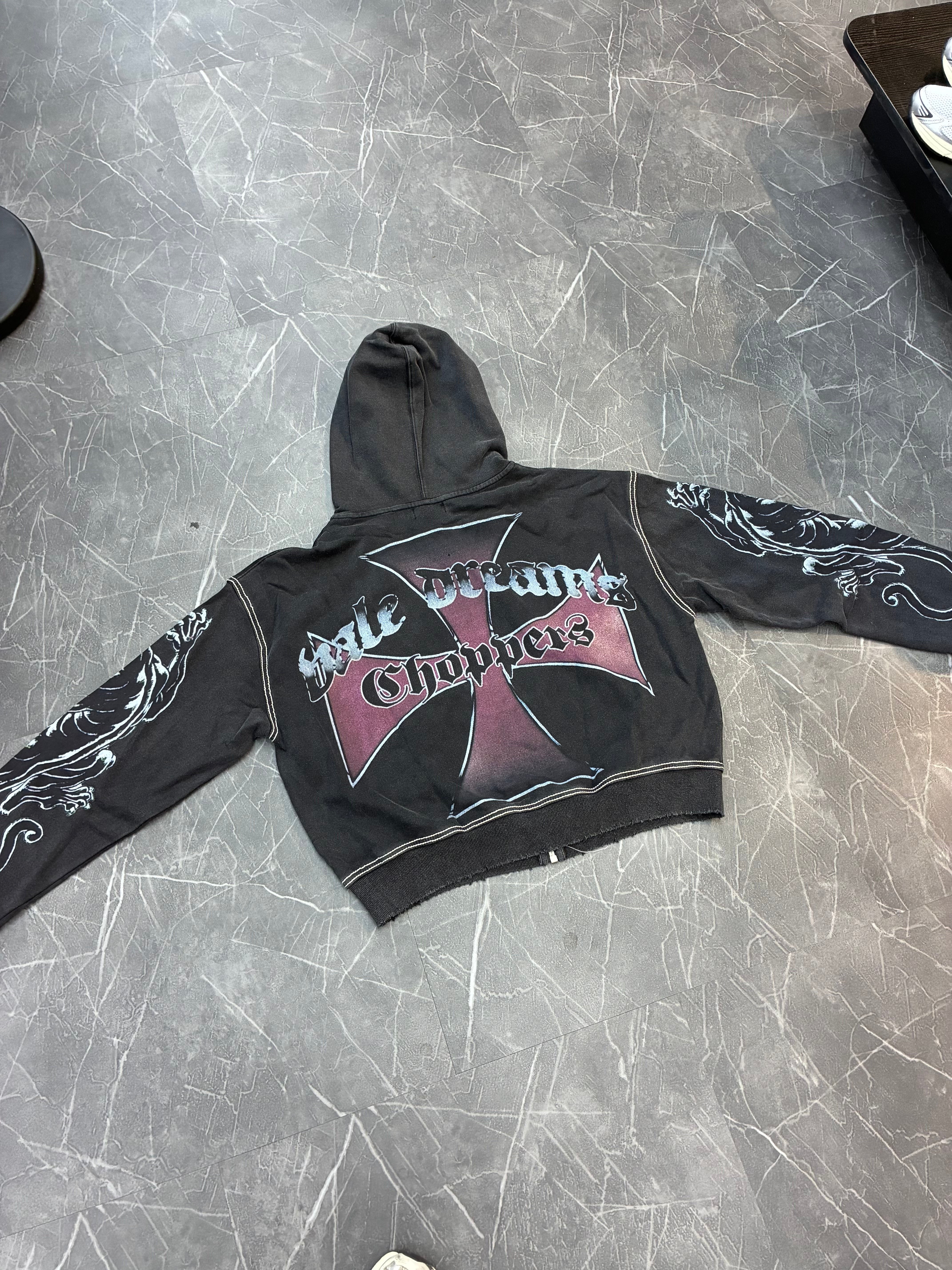 Vale Forever Hardy Boyz Zip Up “Black”