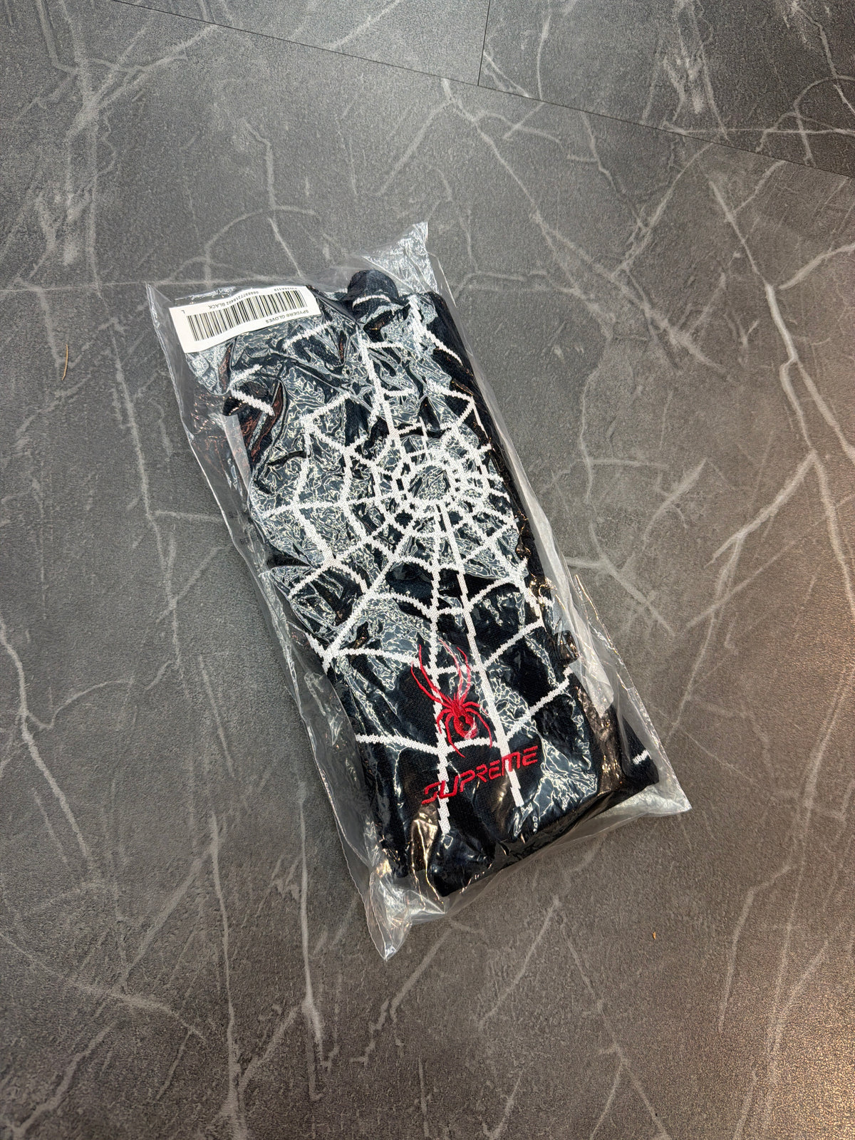 Supreme Spyder Gloves Black