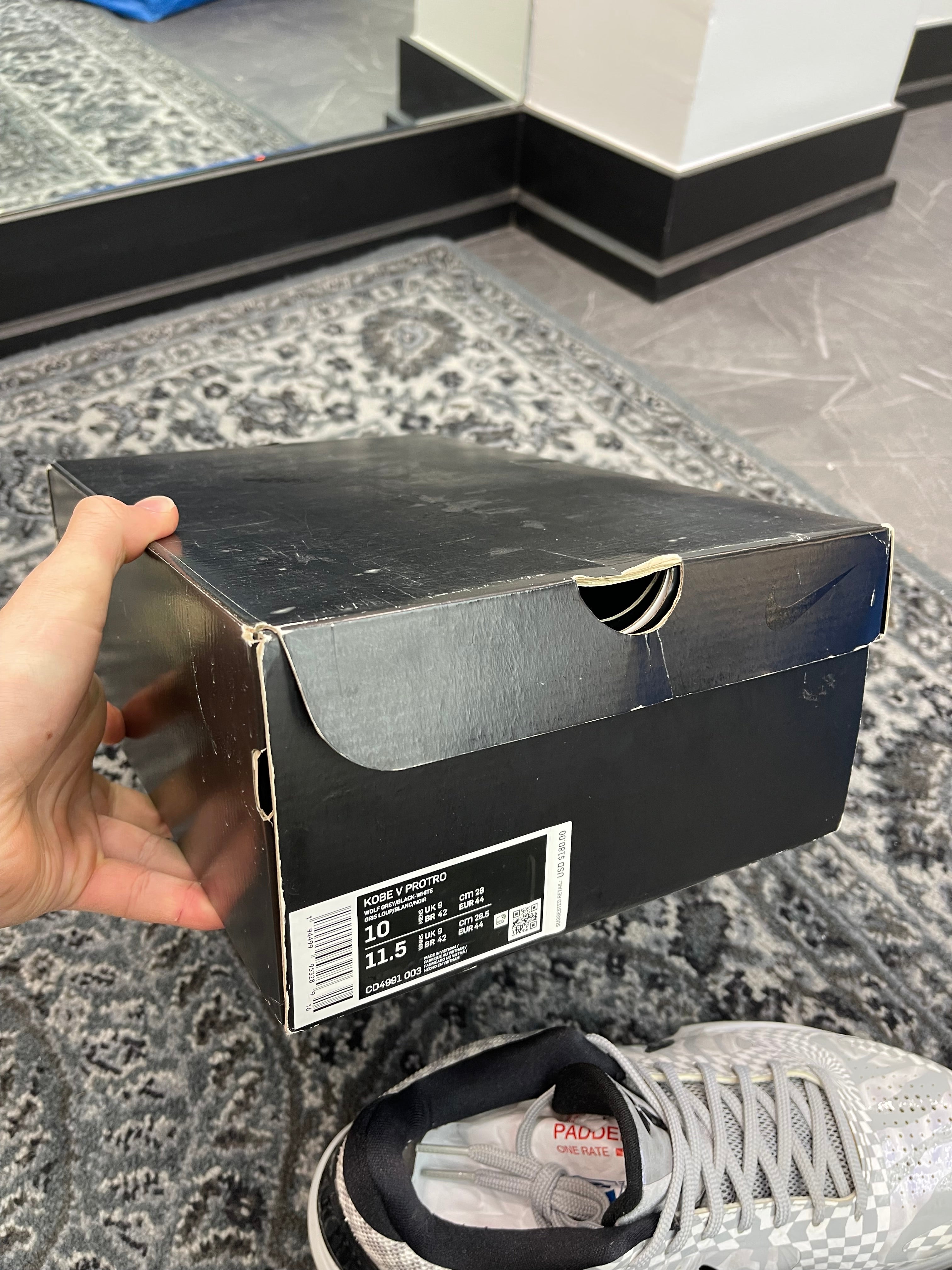 Kobe 5 Protro PE Demar Derozan “Zebra”