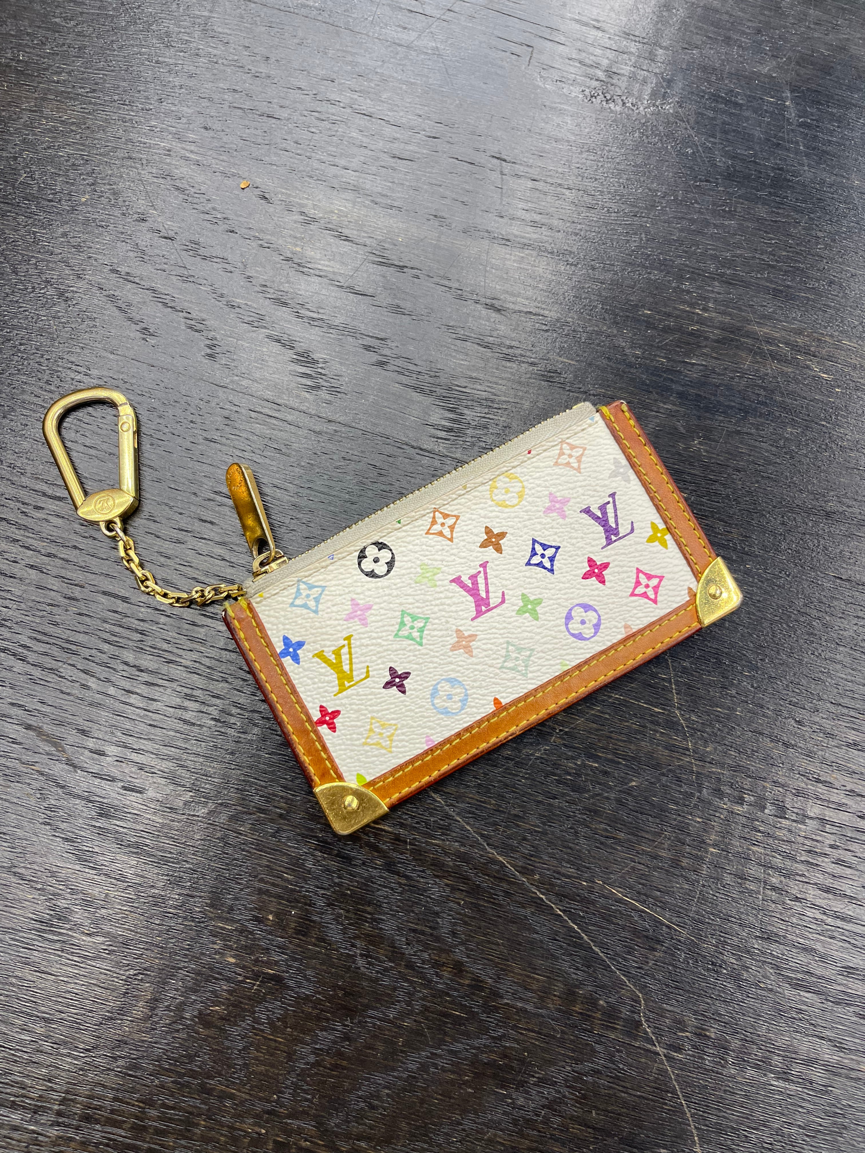 Louis Vuitton Monogram Key Pochette Pouch “Multicolor”
