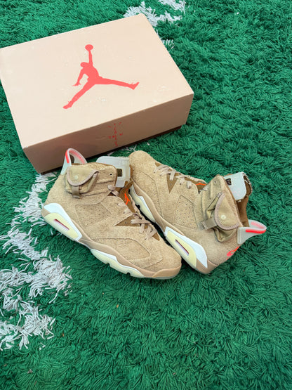 Jordan 6 x Travis Scott “British Khaki”