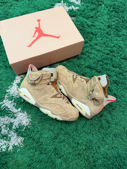 Jordan 6 x Travis Scott “British Khaki”