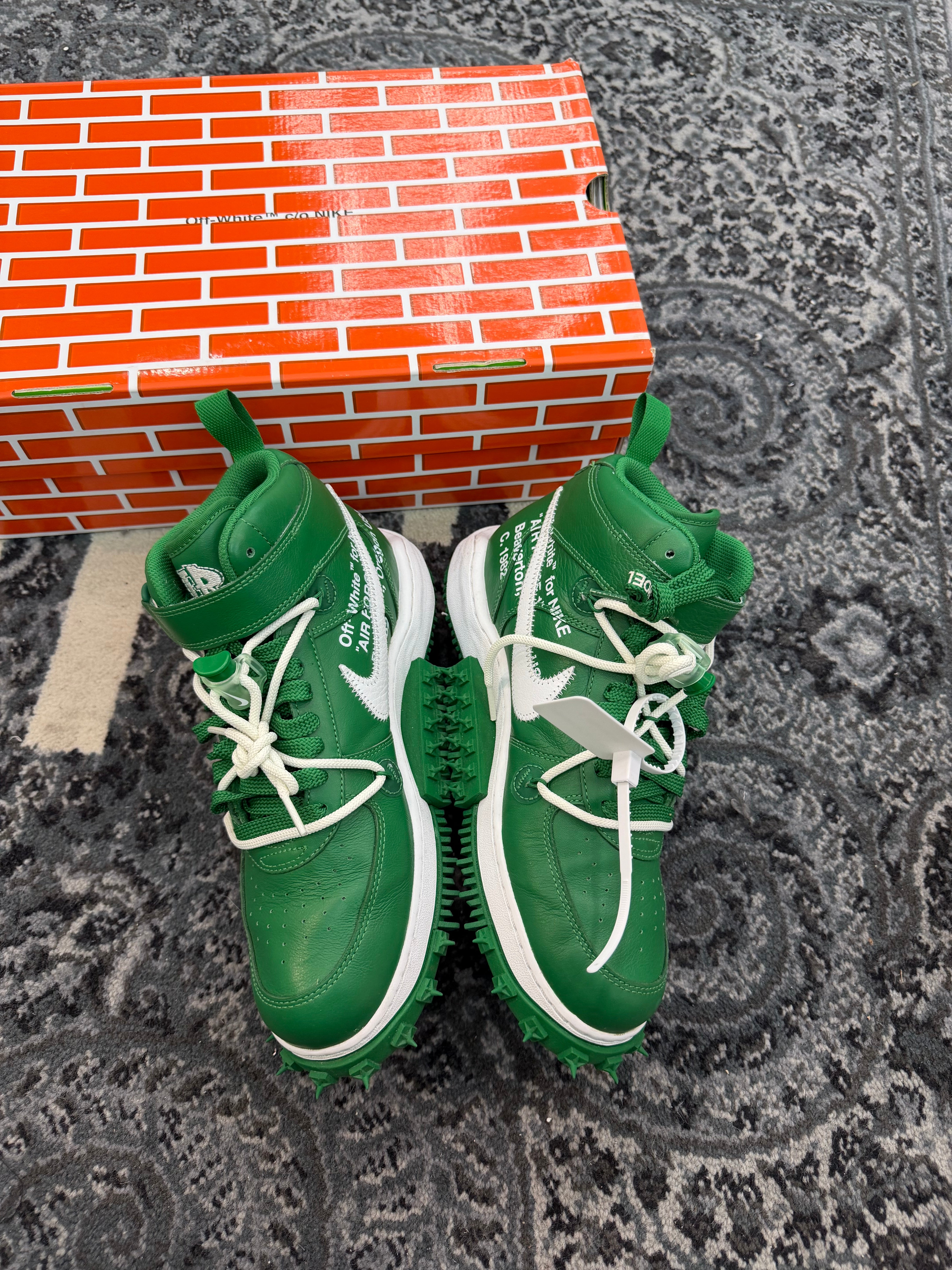 Nike Air Force 1 Mid x Off-White “Pine Green”
