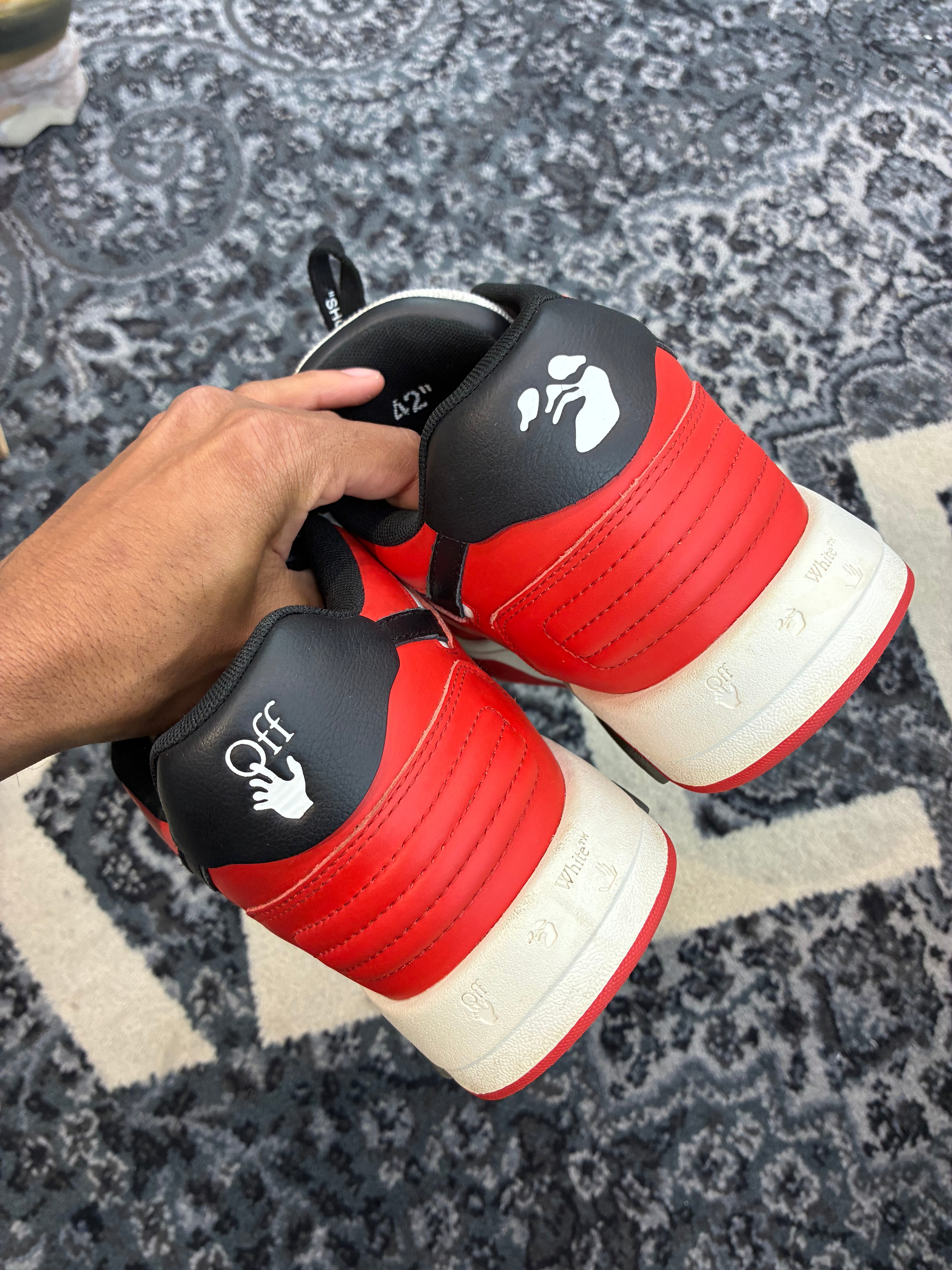 Off White Out Of Office “Red”