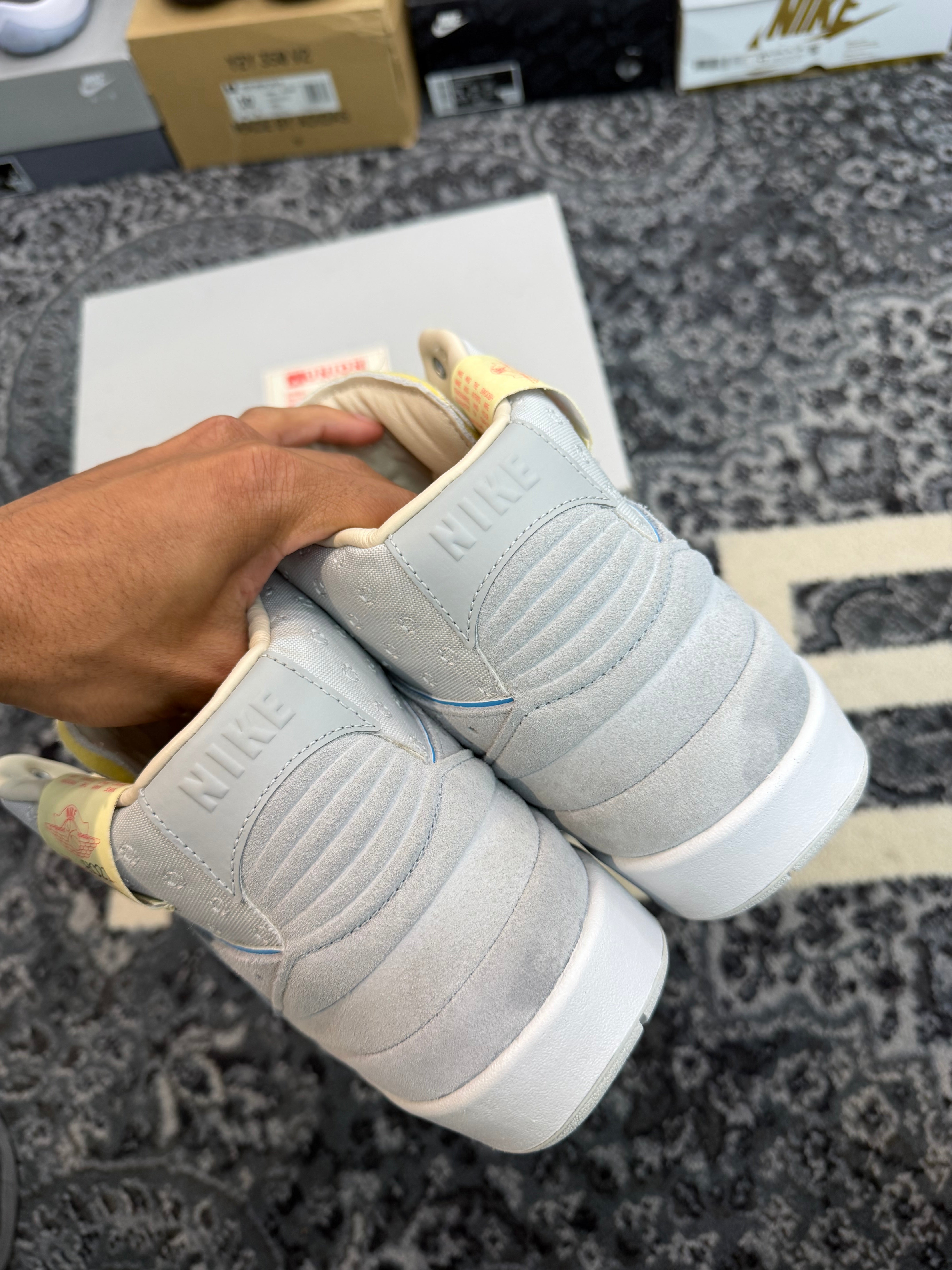 Jordan 2 x Union “Grey Fog”