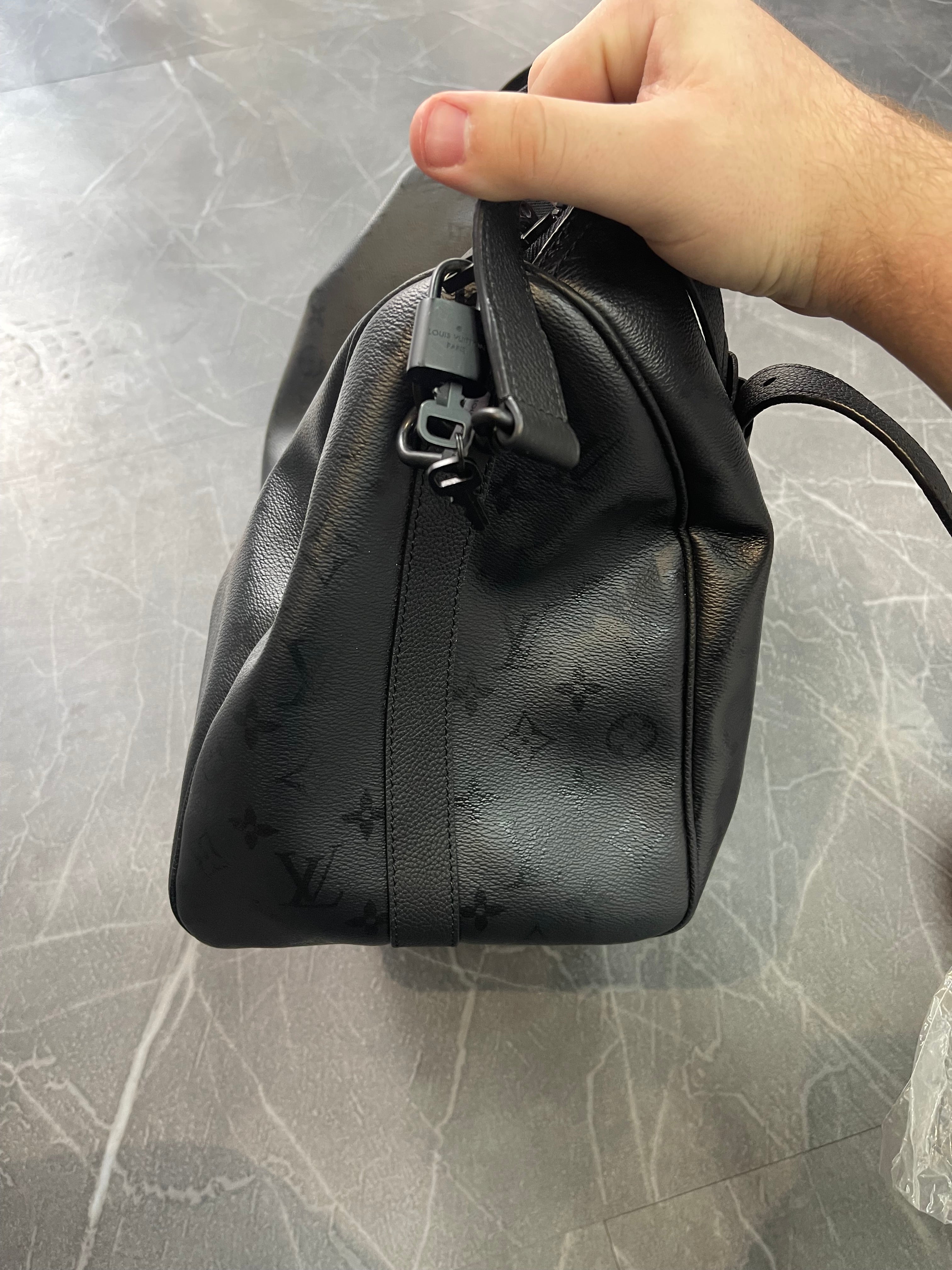 Louis Vuitton Keepall Bandouliere “Black Monogram”