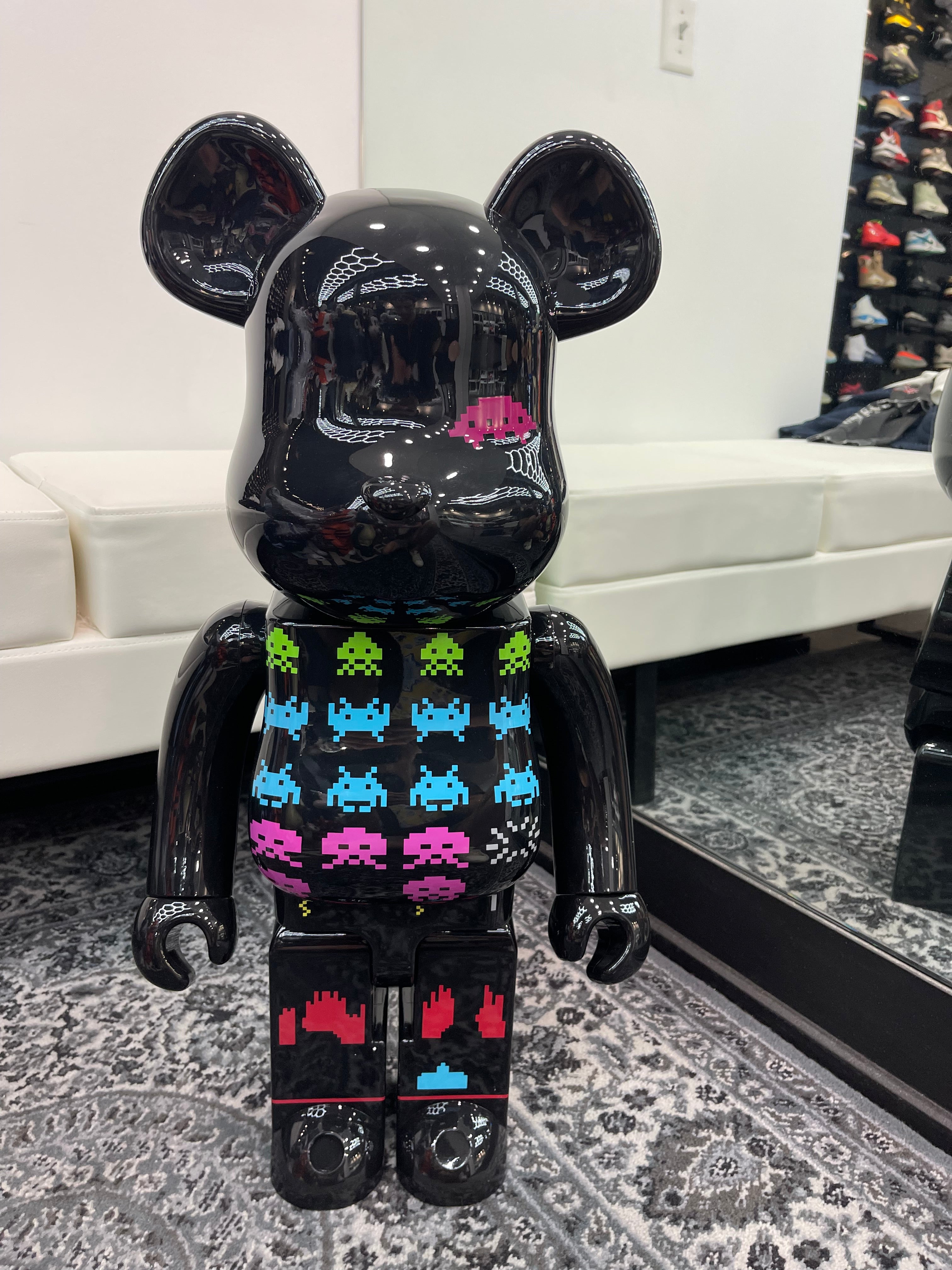Bearbrick 1000% “Space Invaders”