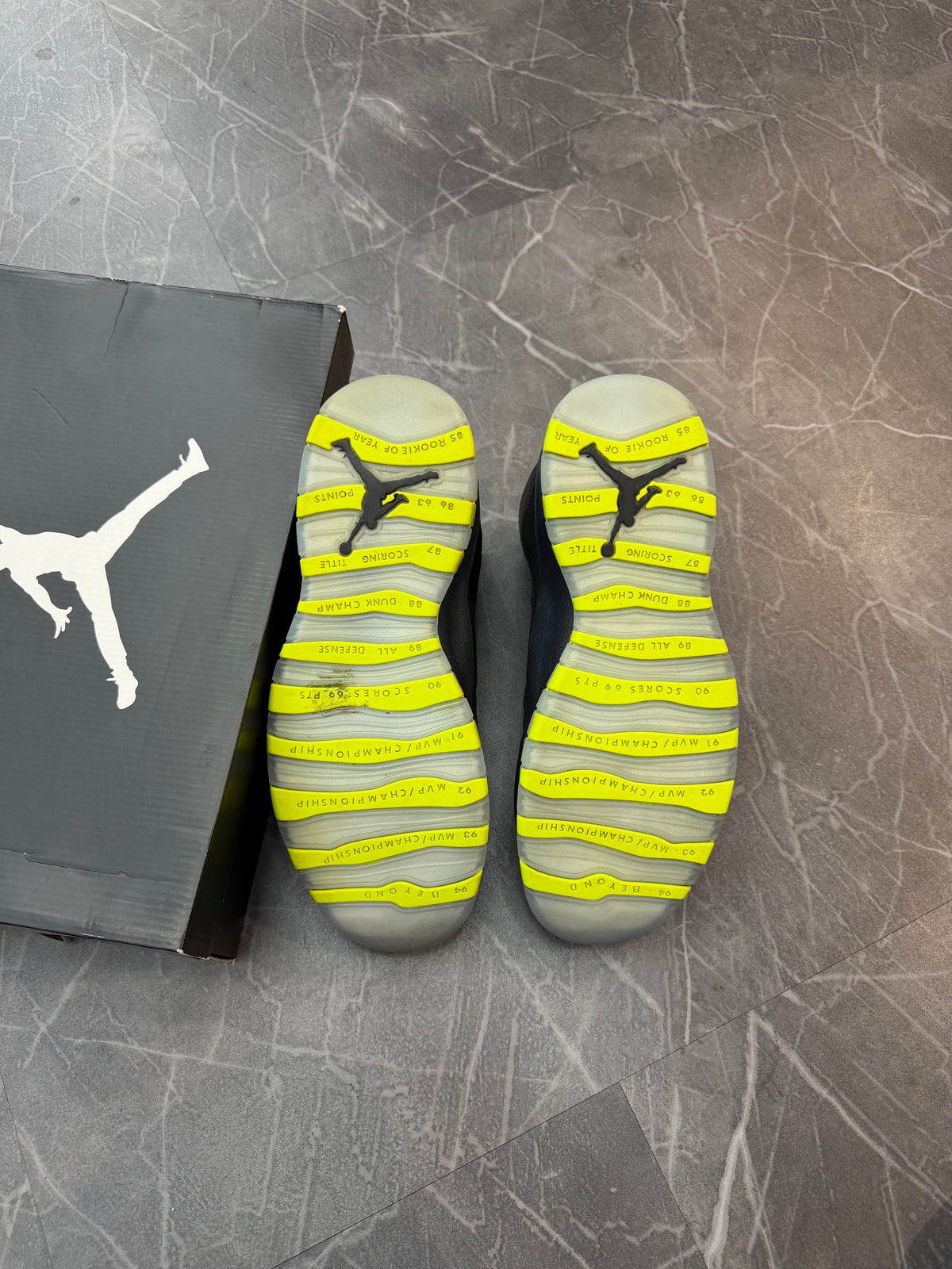 Jordan 10 “Venom Green” (Size 11) (Lightly Worn) - Image 4