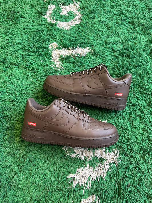 Nike Air Force 1 Low Supreme “Baroque Brown”