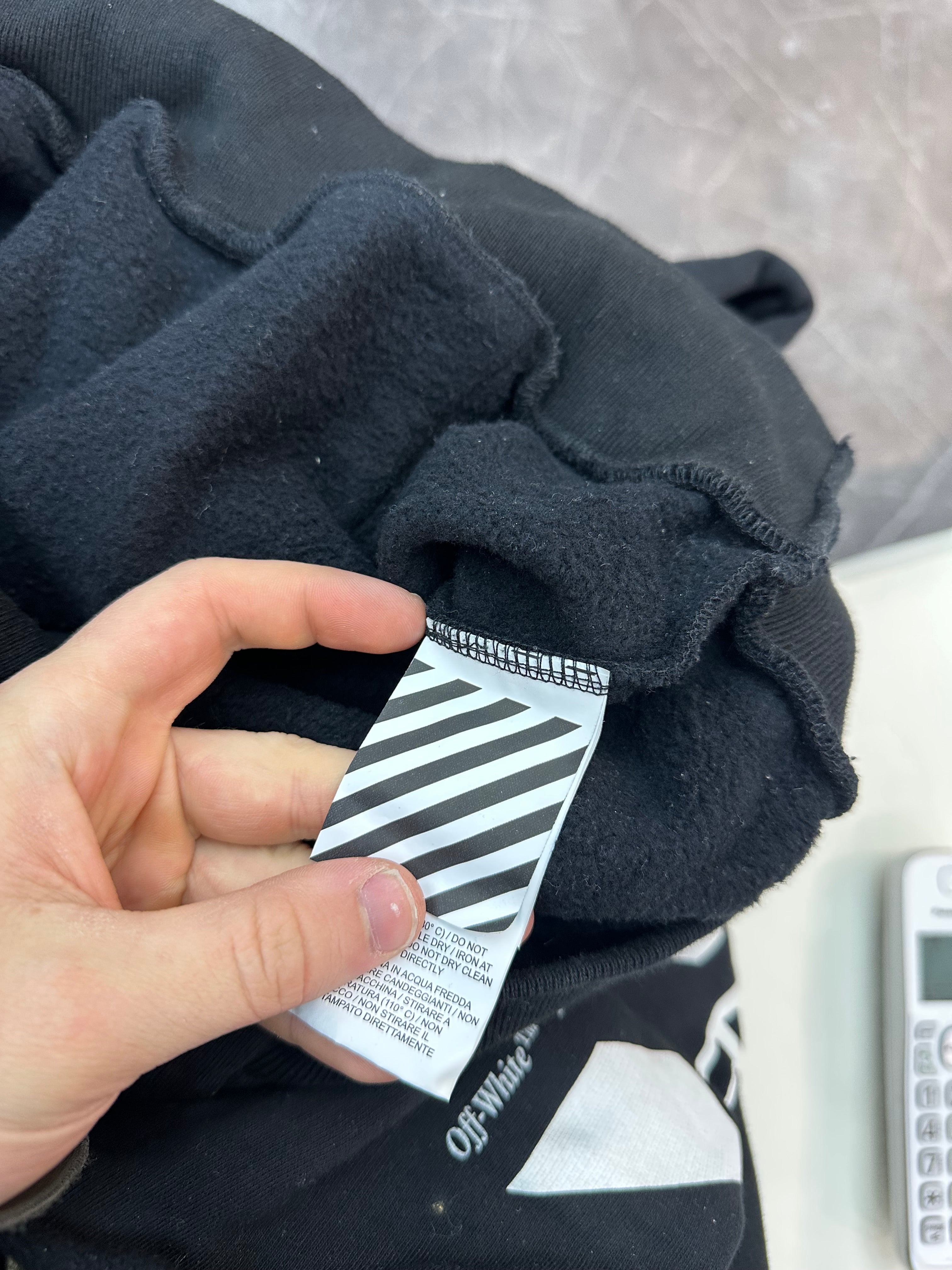 Off-White Temperature Hoodie “Black”