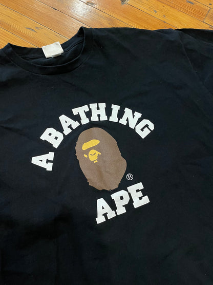 Bape College Tee “Black”