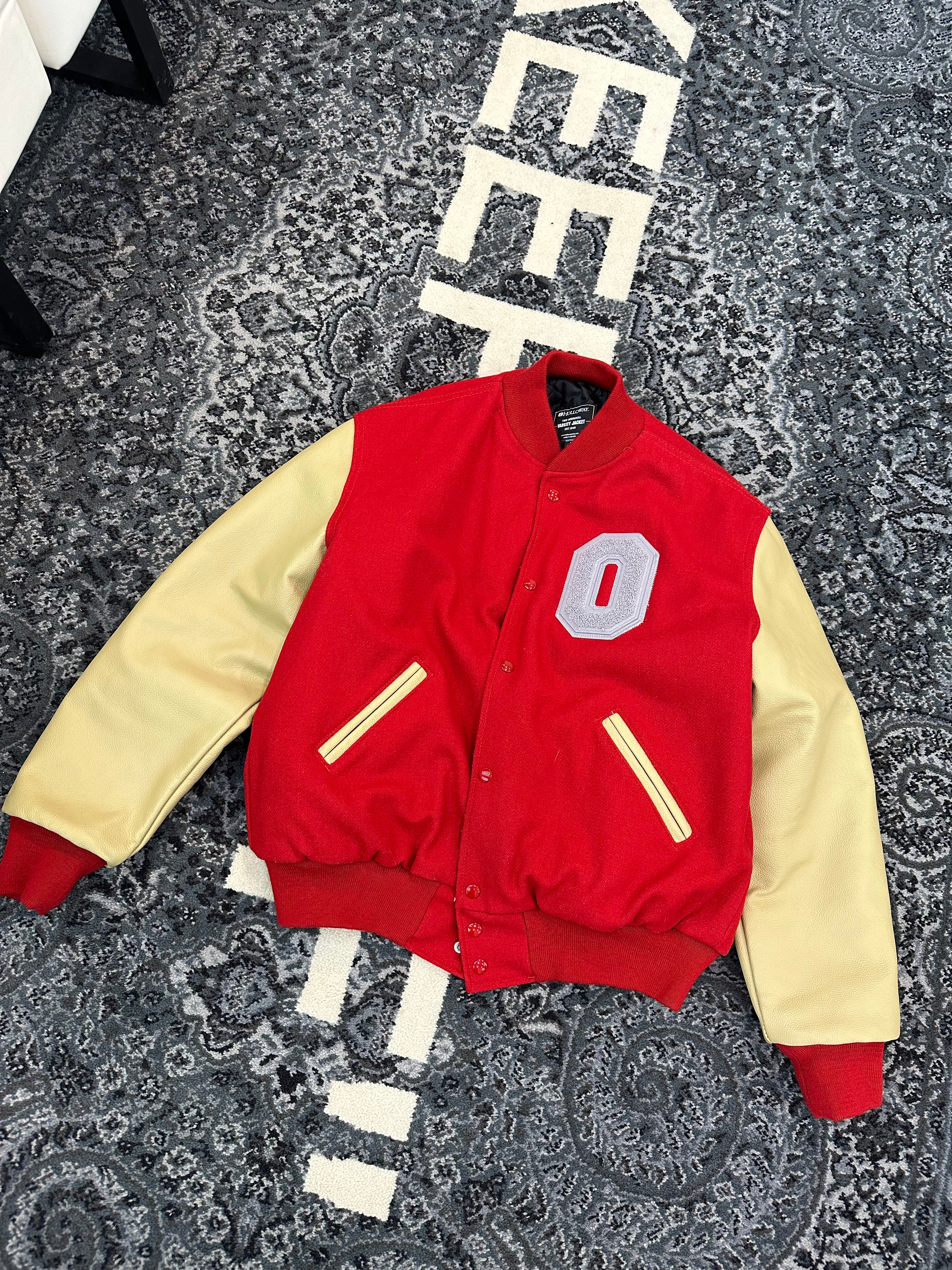 Ohio State Buckeyes Authentic Varsity Letterman Award Jacket