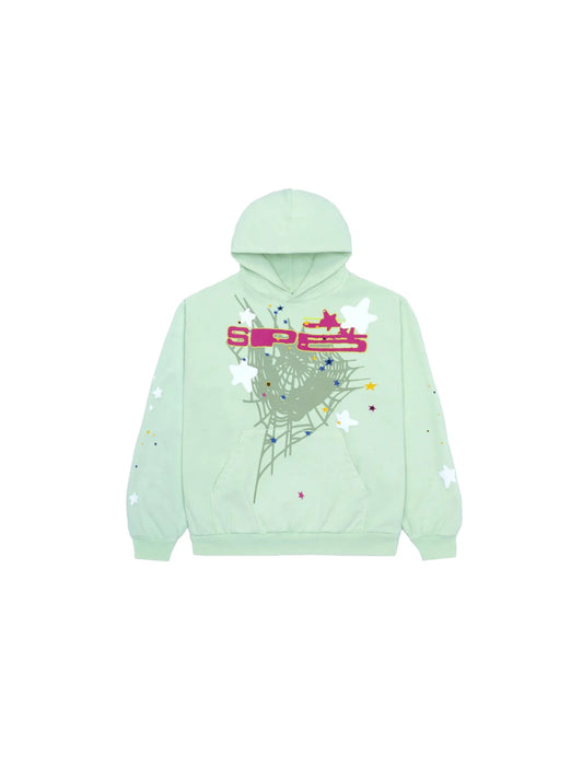 Sp5der Hoodie “Mint”