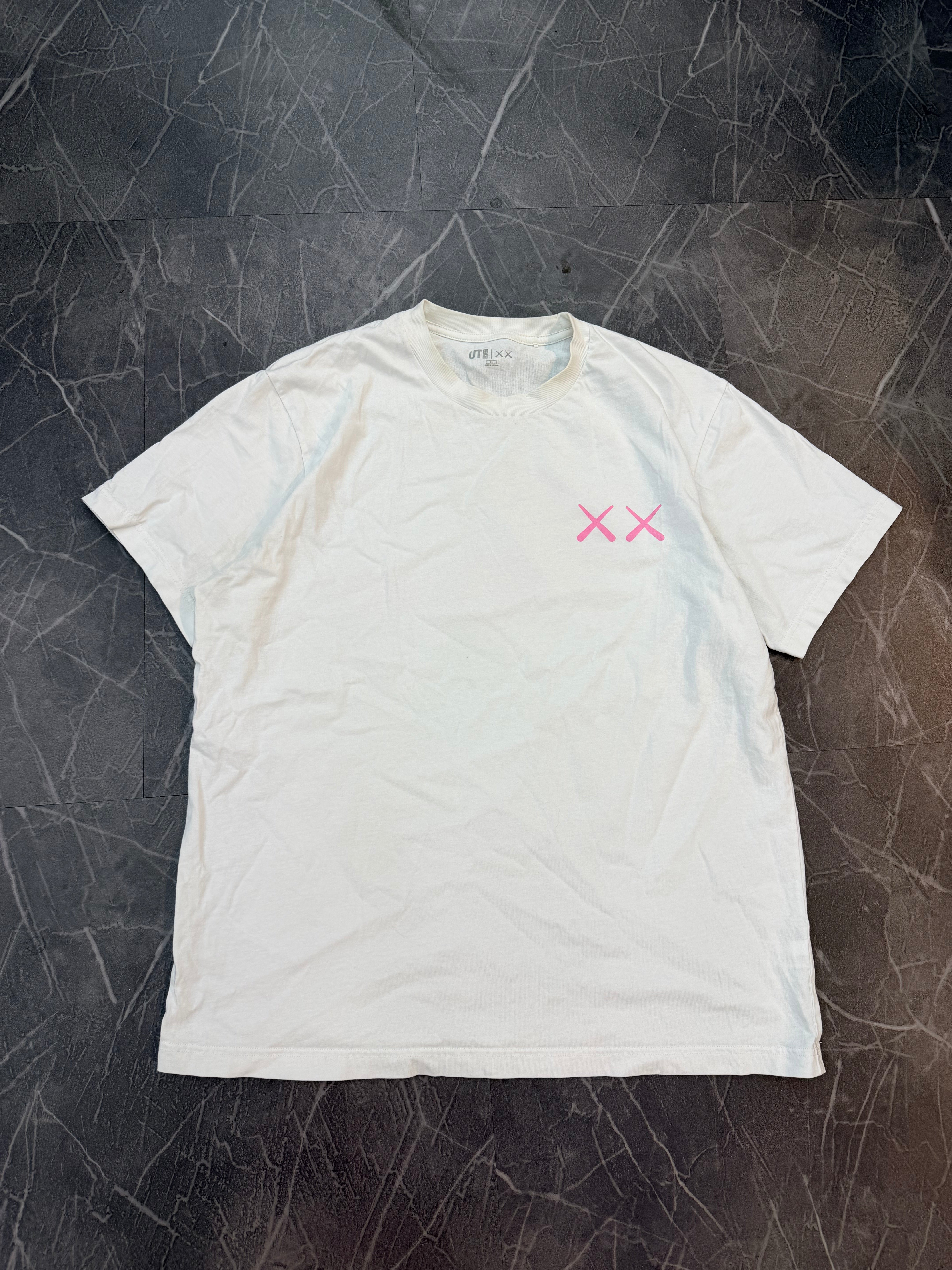 KAWS Tee “Pink Figure”