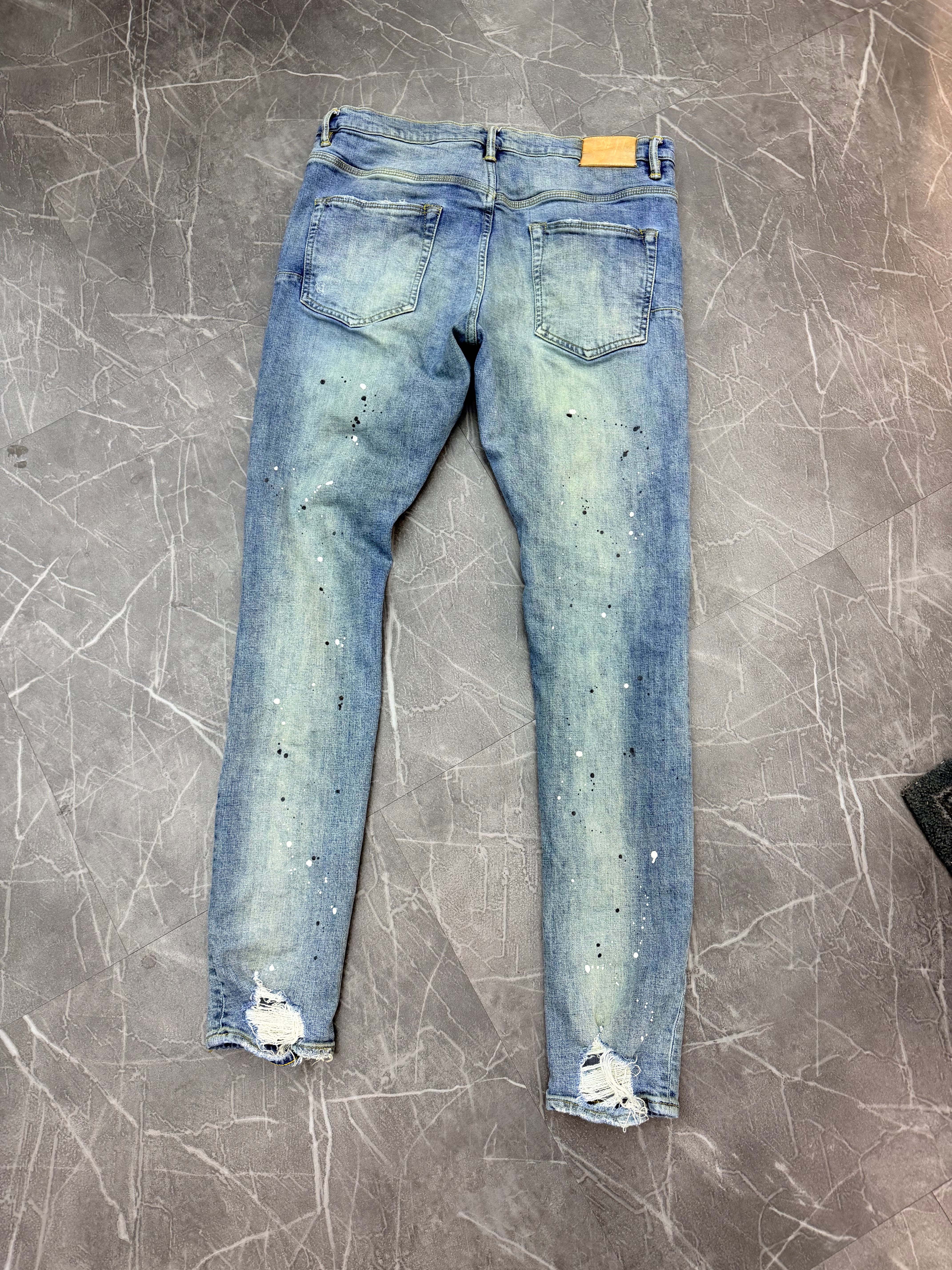 Purple Brand Jeans Splatter (34)