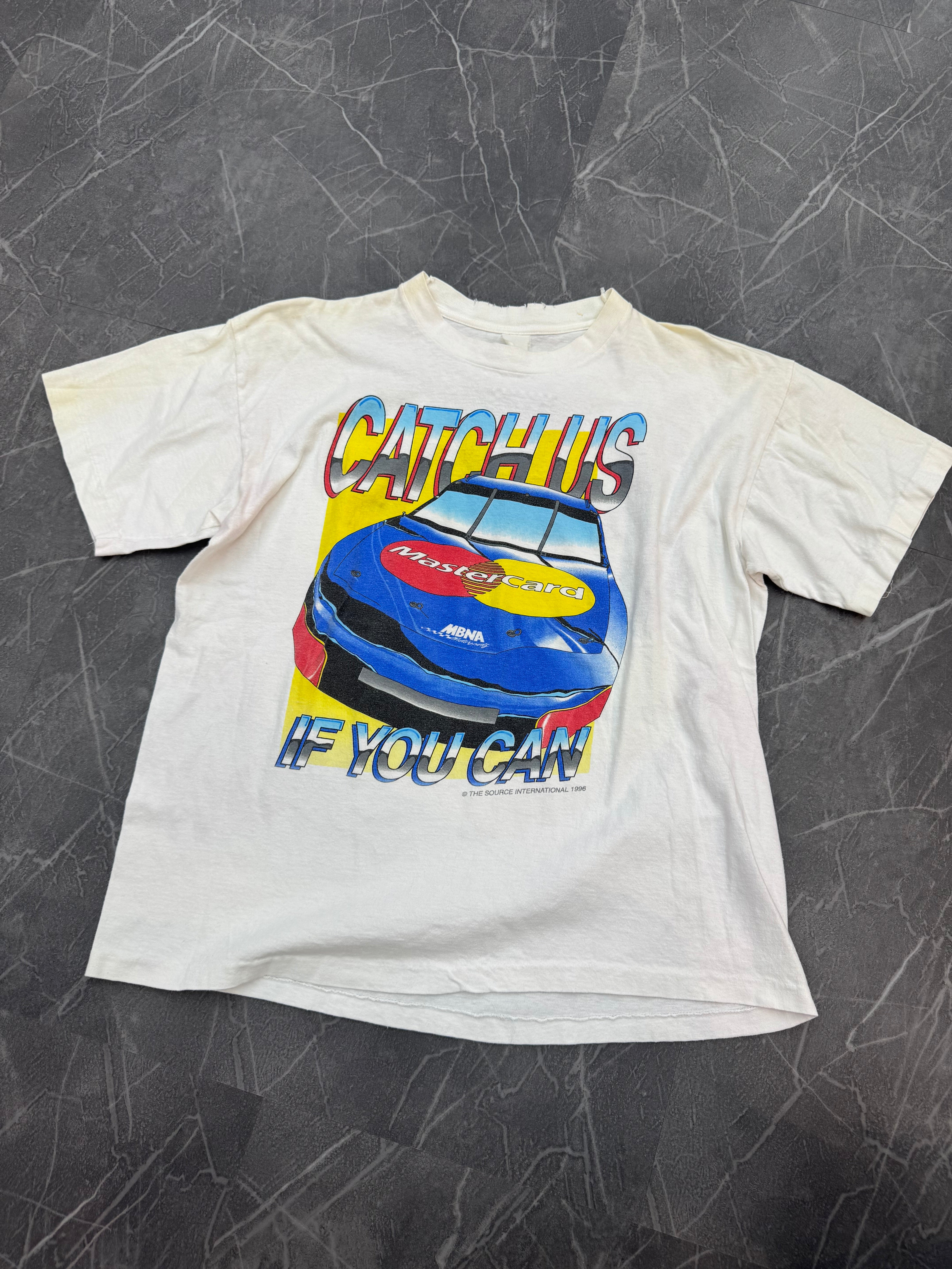 Catch Us If You Can Nascar Tee (L)