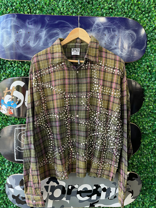 Vale Forever Green Fever Flannel