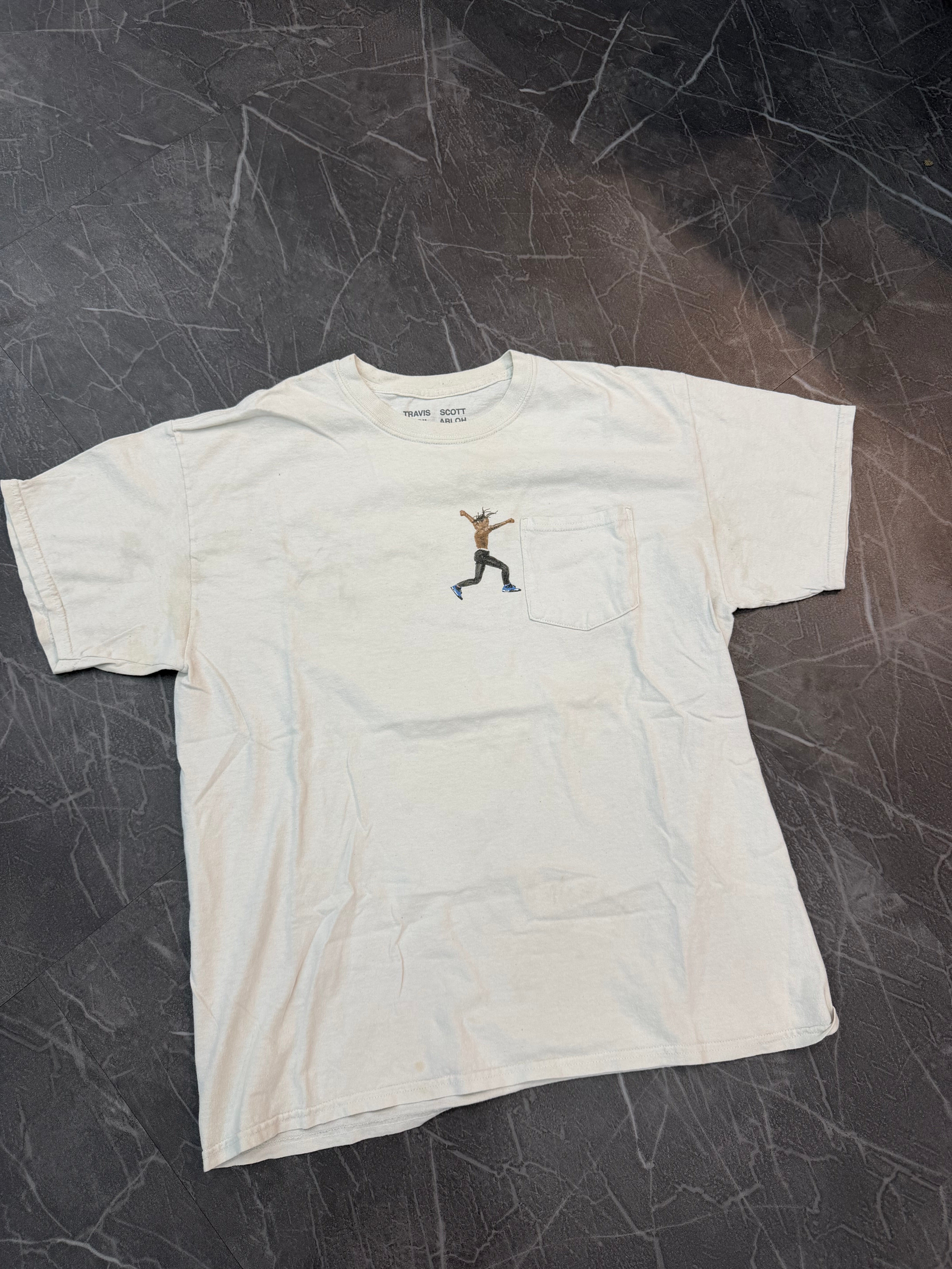 Travis Scott x Virgil Abloh Astroworld Tee “White”