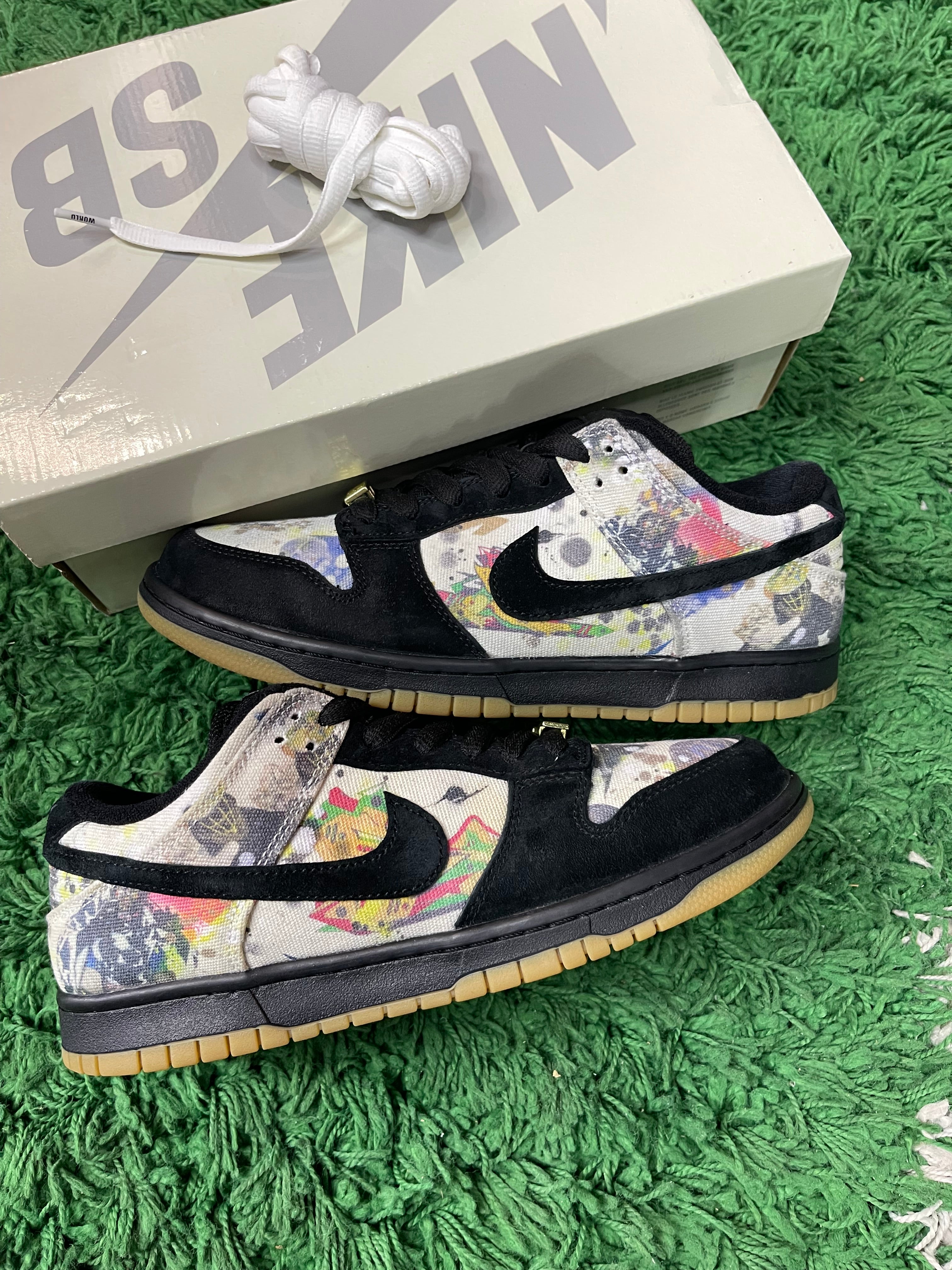 Nike Dunk Low SB x Supreme “Rammellzee”