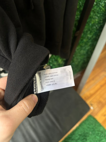 Chrome Hearts Red Cross Zip Up Hoodie