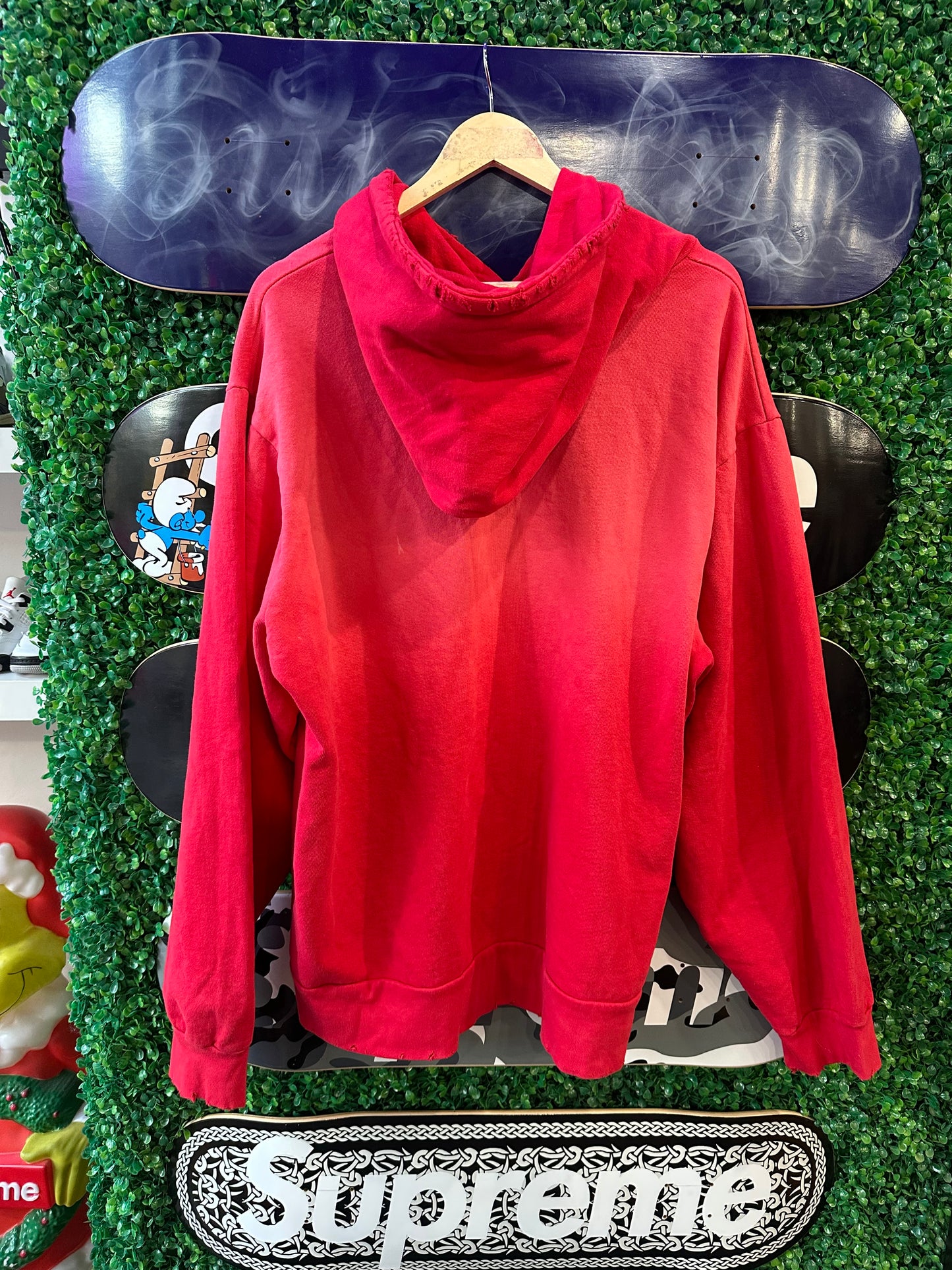 Vertabrae Patch Logo Hoodie “Red”
