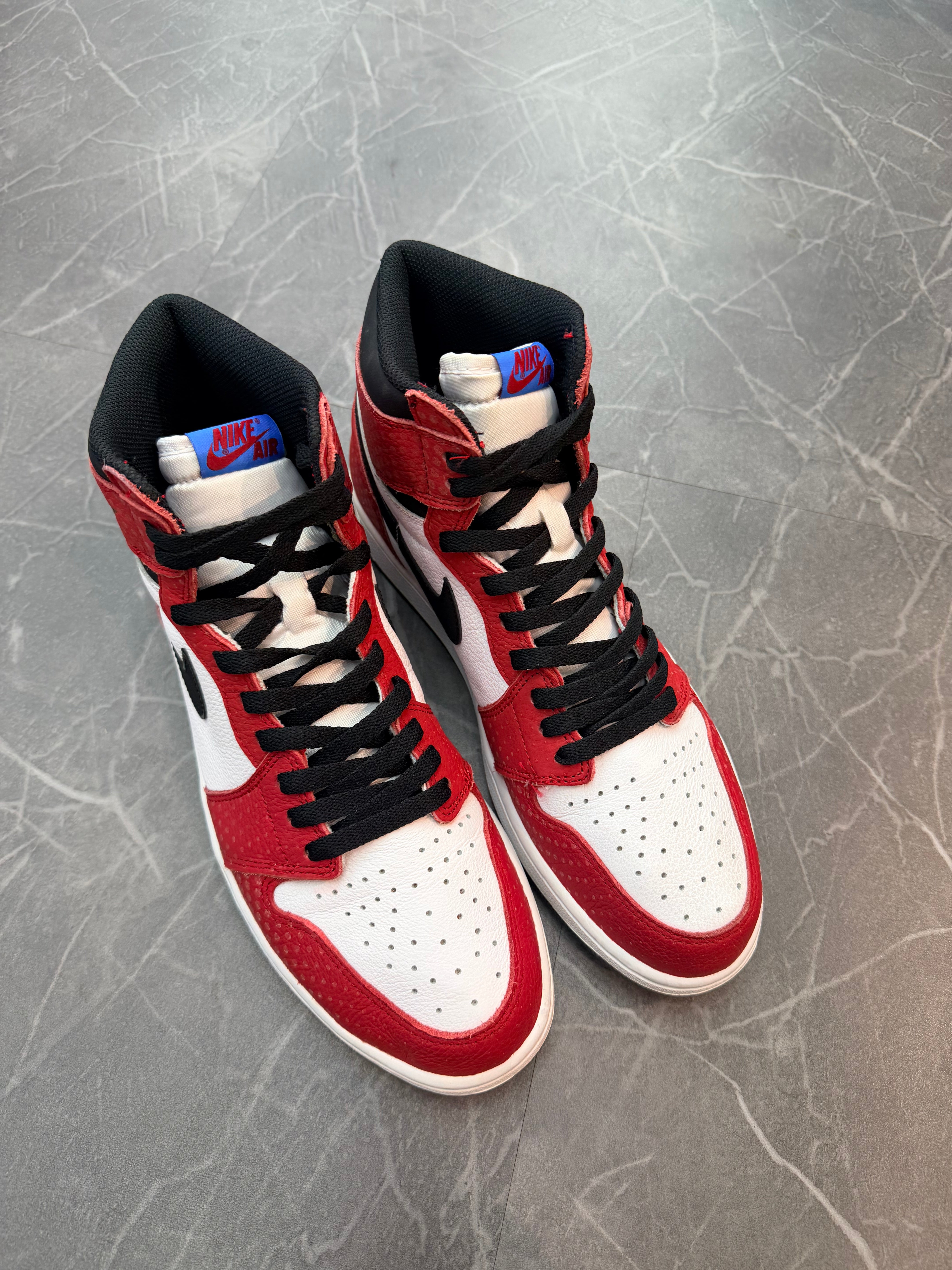 Jordan 1 High Spiderman “Origin Story”