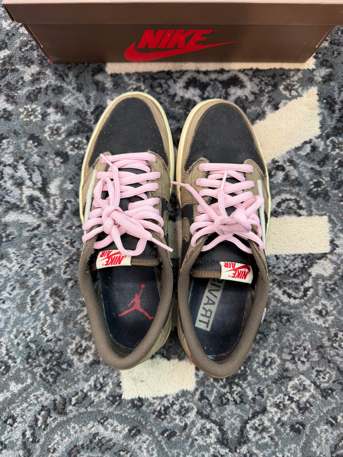 Jordan 1 Low Travis Scott “Mocha” (Size 10.5) - Image 3