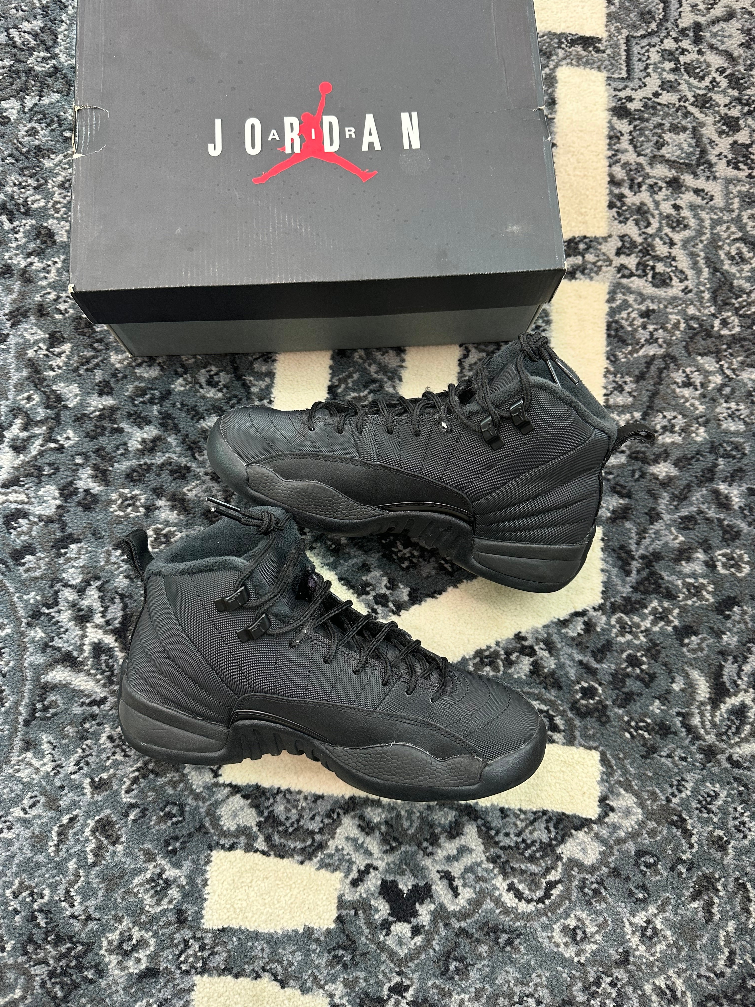 Jordan 12 “Winterized Black”