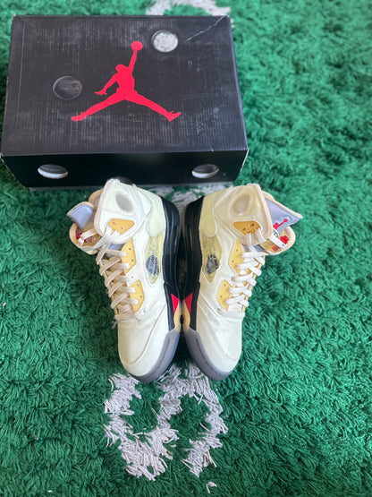 Off-White Jordan 5 “Sail”