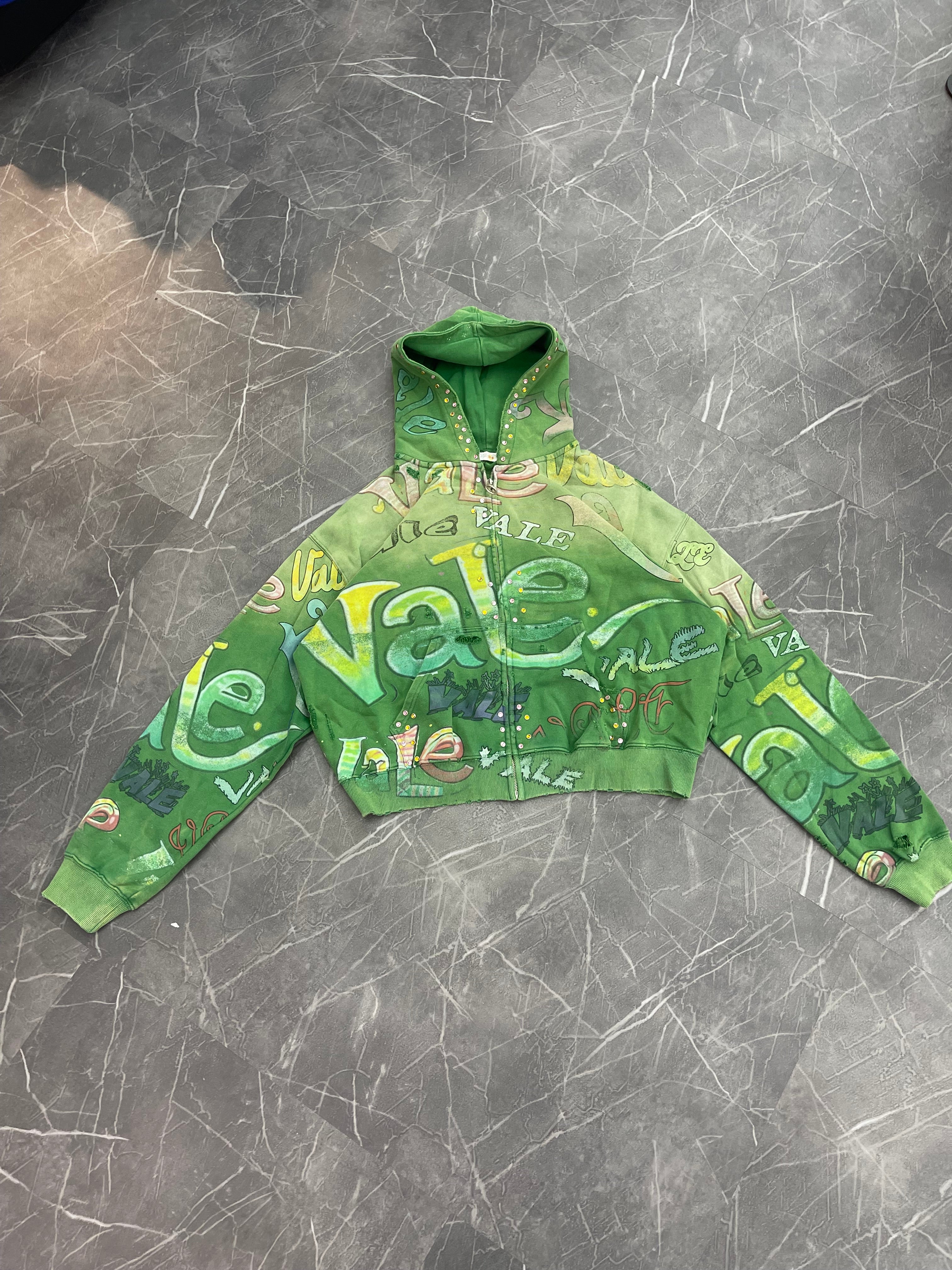 Vale Forever Spearmint Zip Up