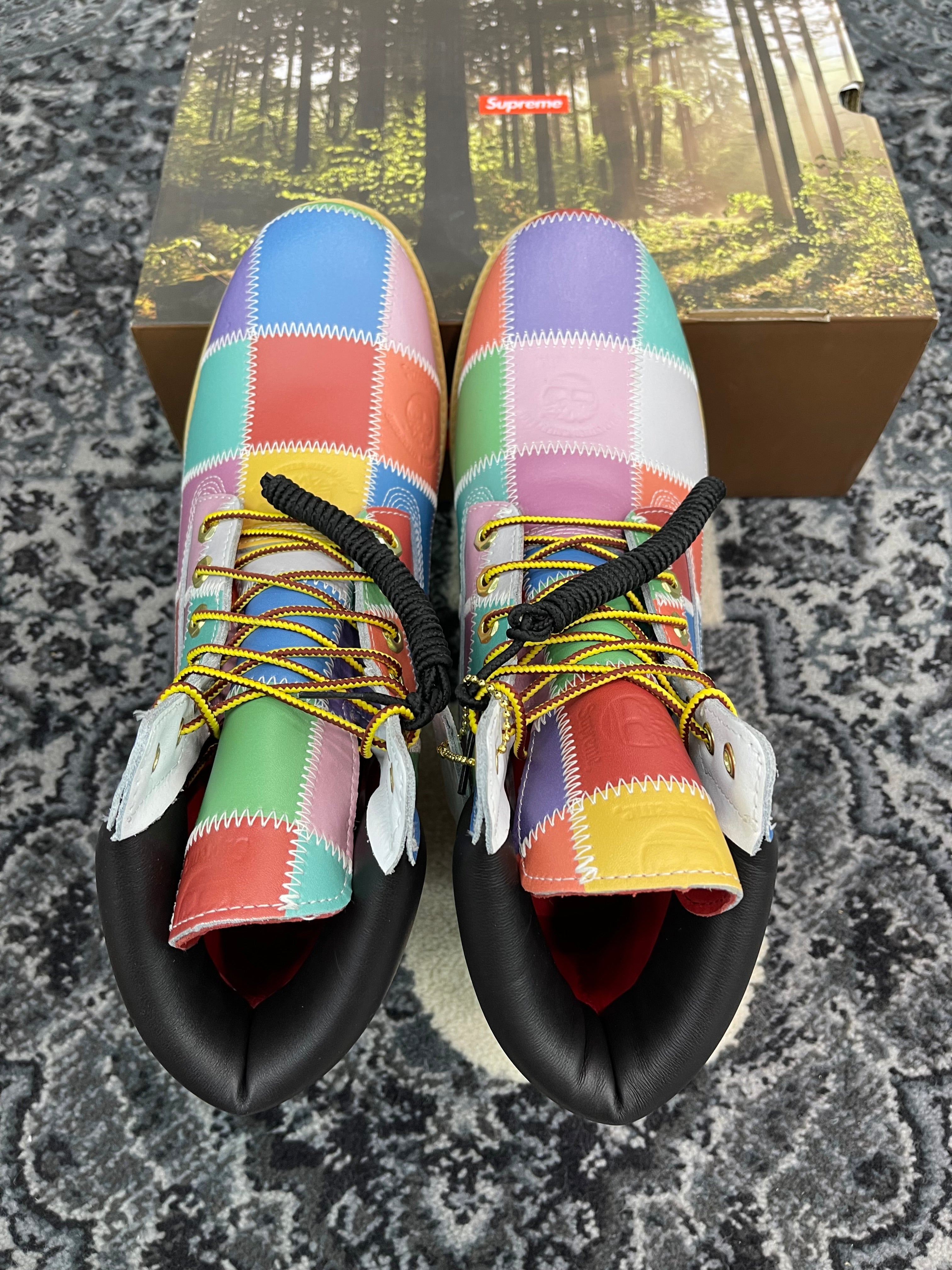 Timberland x Supreme 6” Premium Waterproof Boot “Multi-Color”