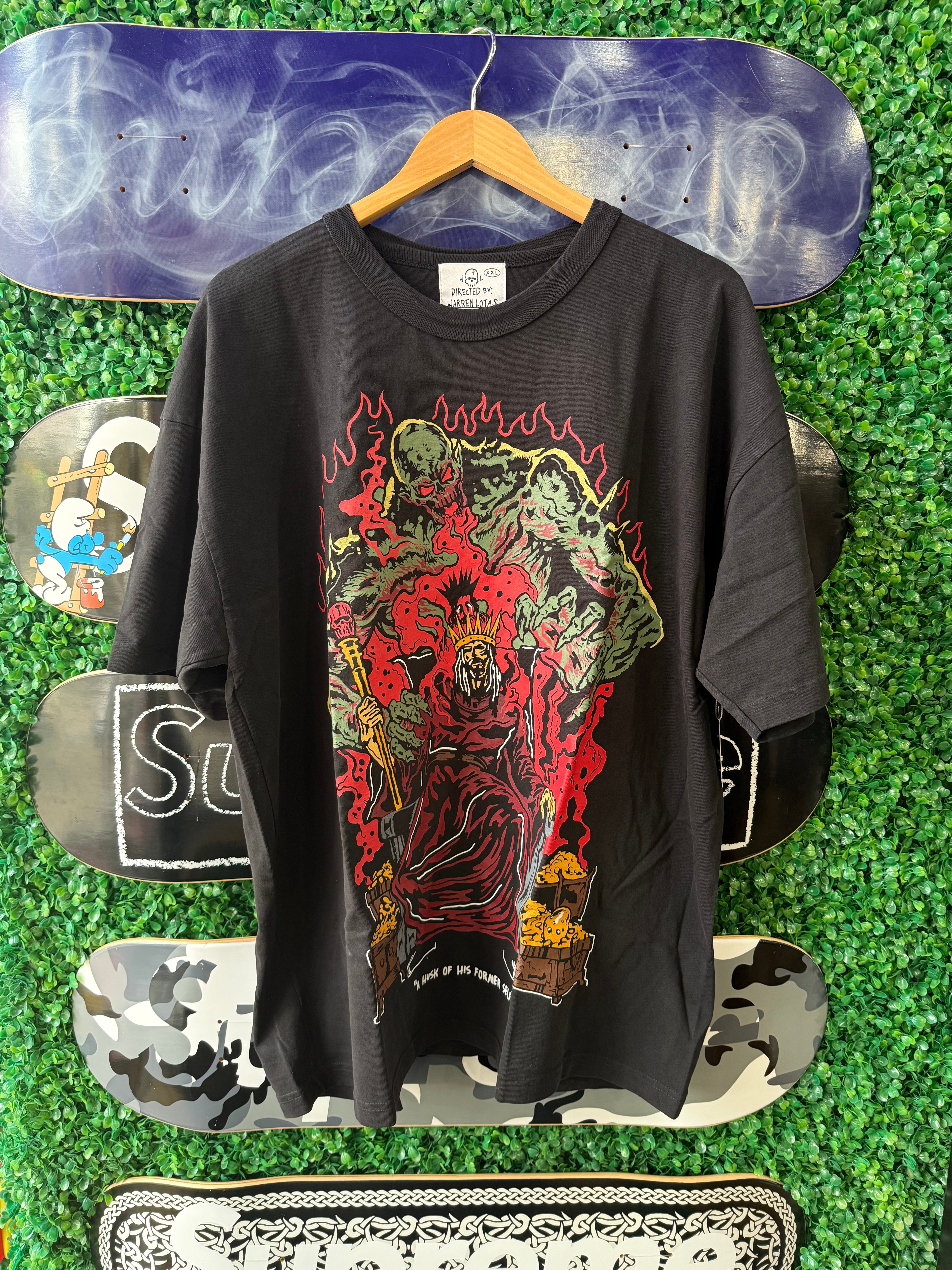 Warren Lotas Tee Crying King “Black”