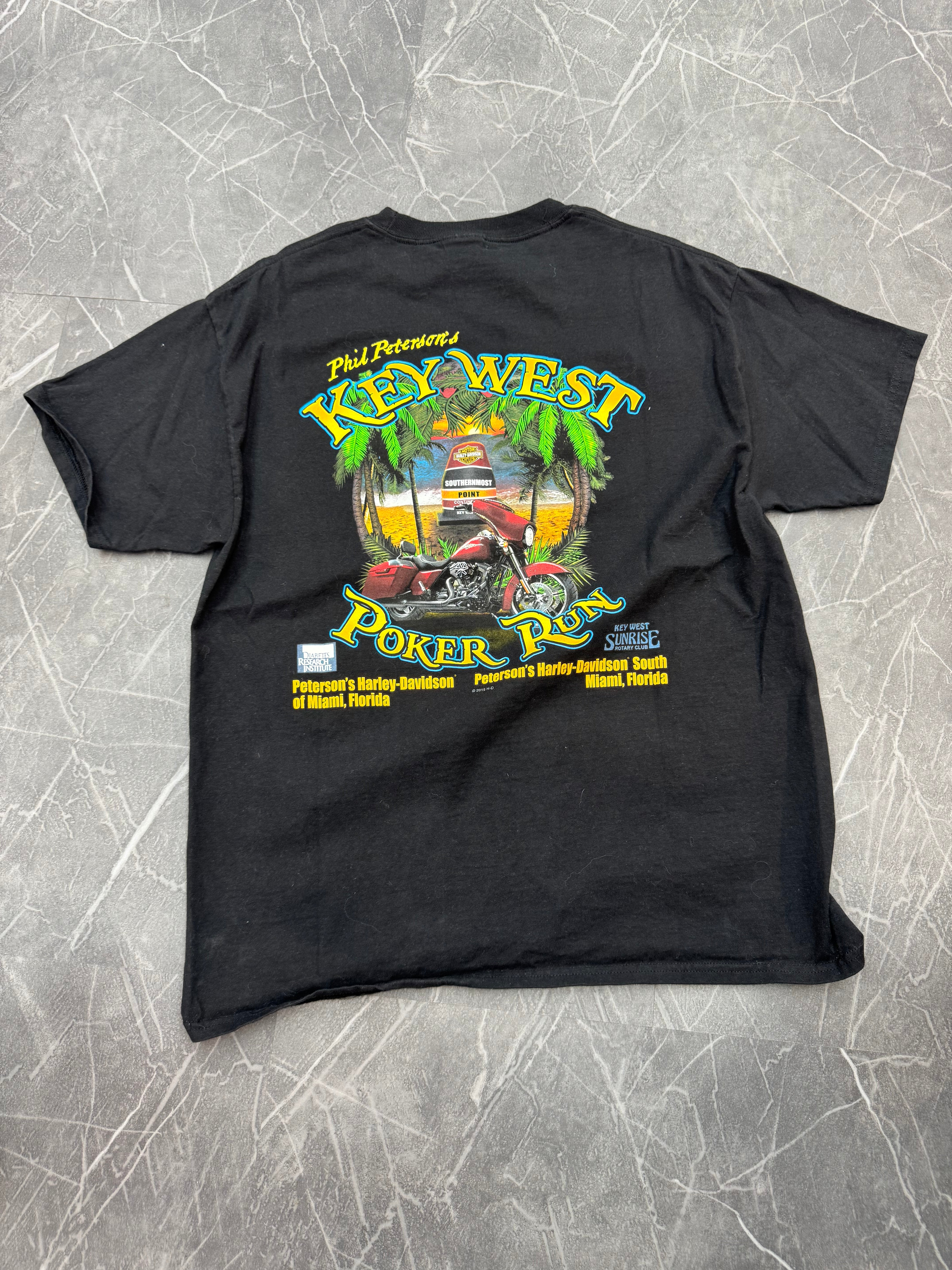 Harley Davidson Key West Poker Run Tee (XL)
