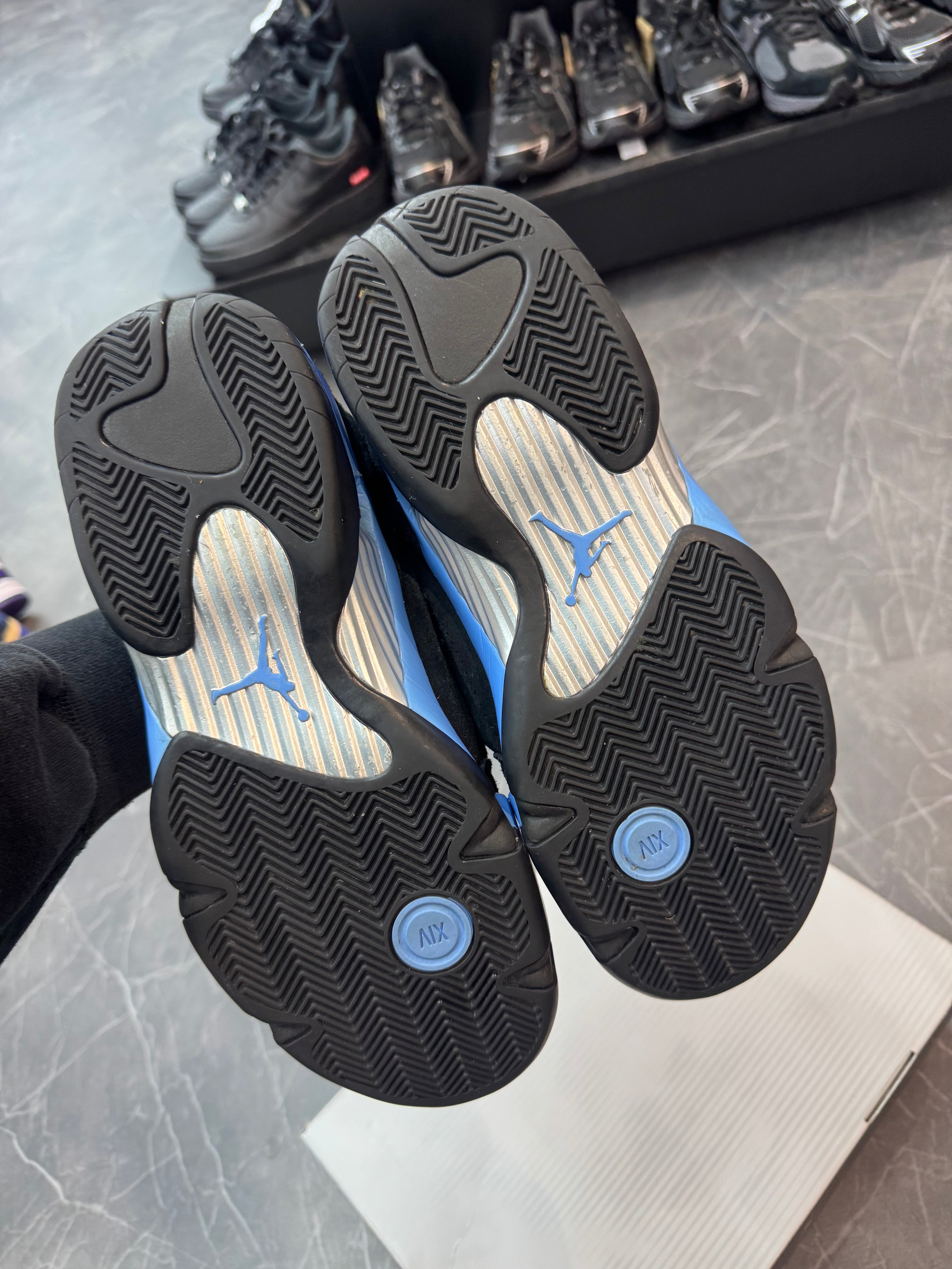 Jordan 14 “Black University Blue” (2026)