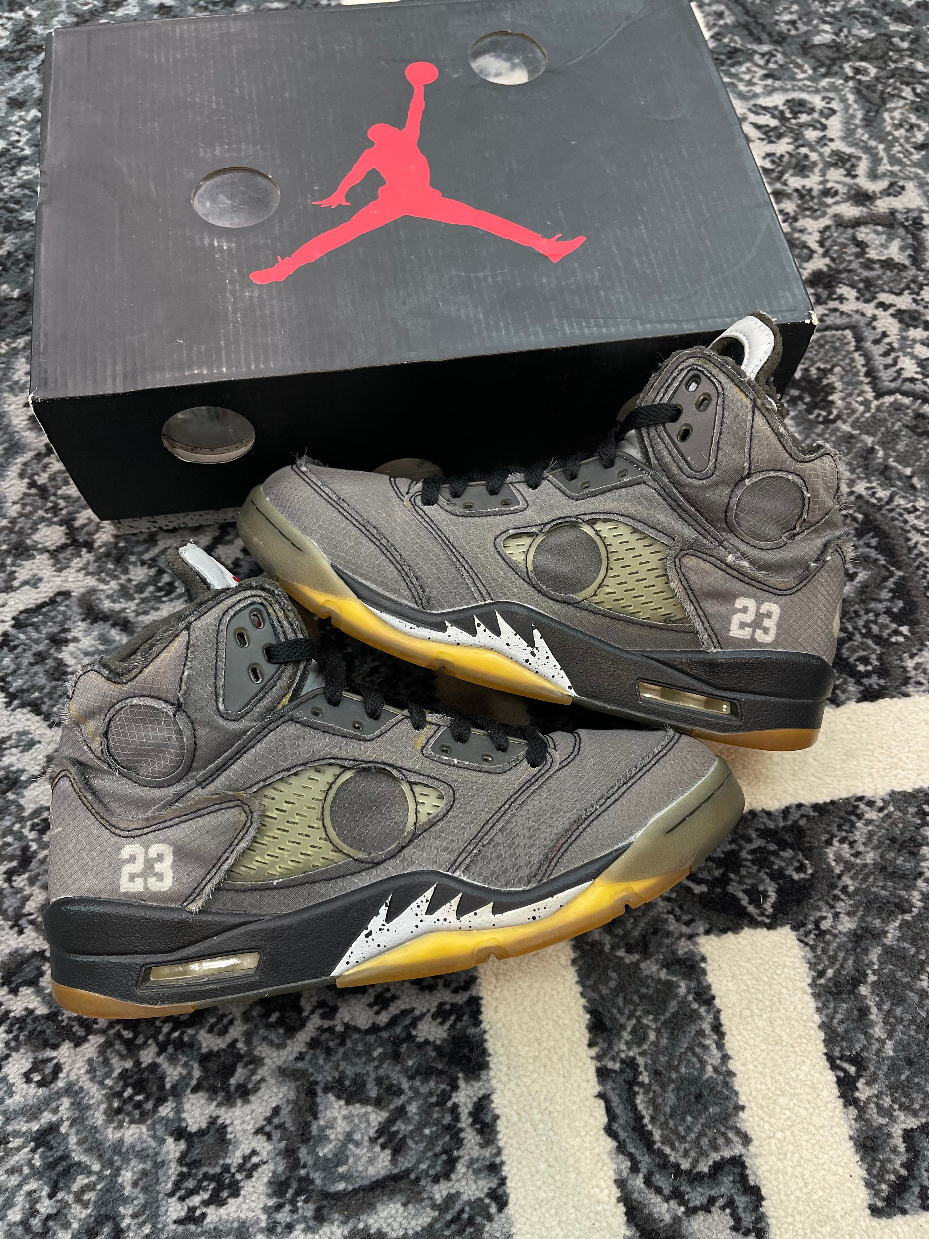 Jordan 5 x Off White “Muslin”