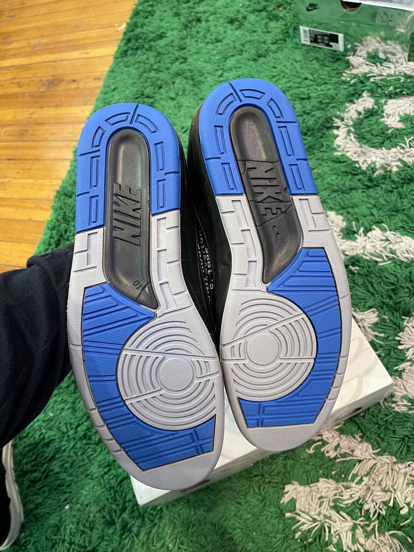 Off-White Jordan 2 “Black Blue”